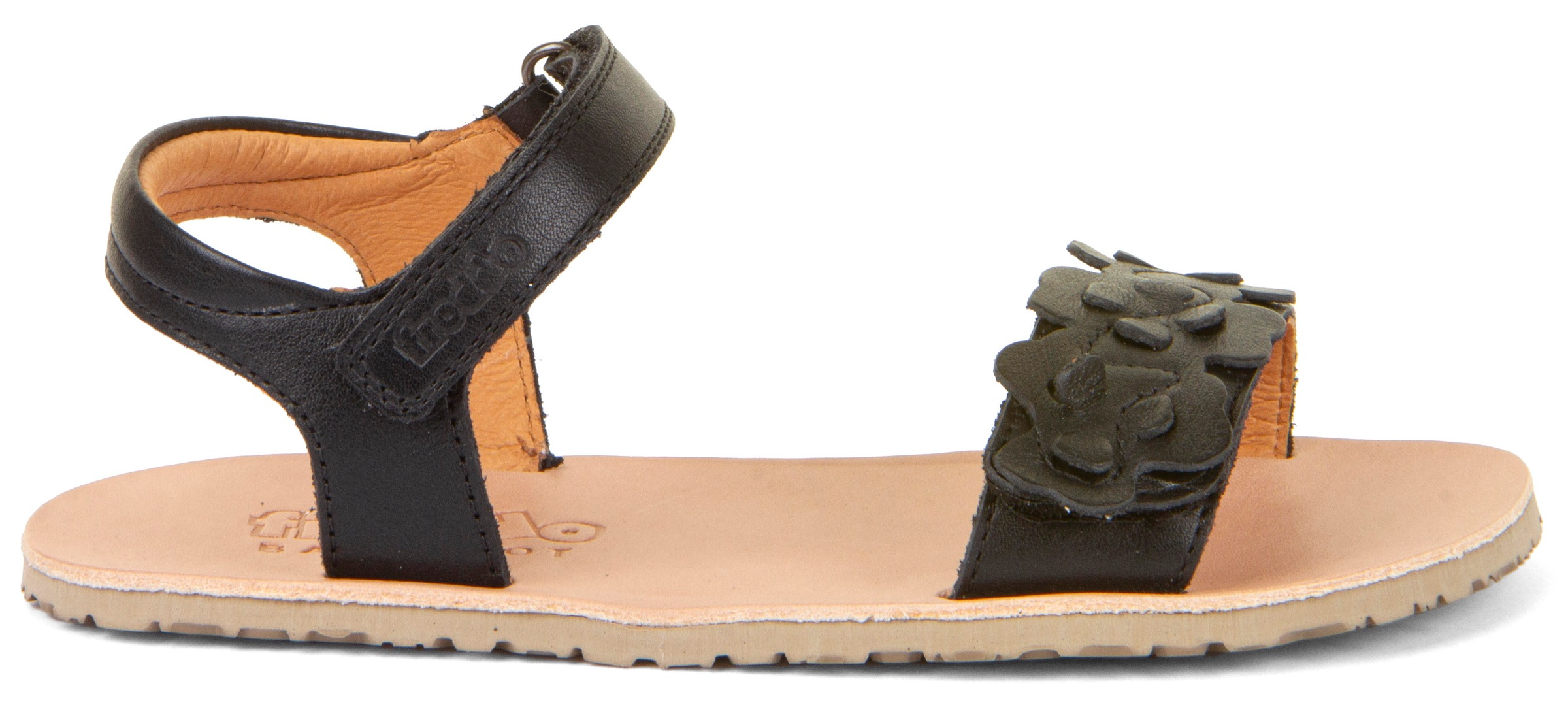 froddo® Sandale »Flexible Blumen«, Sommerschuh, Barfussschuh, Sandalette, mit zwei Klettverschlüsse