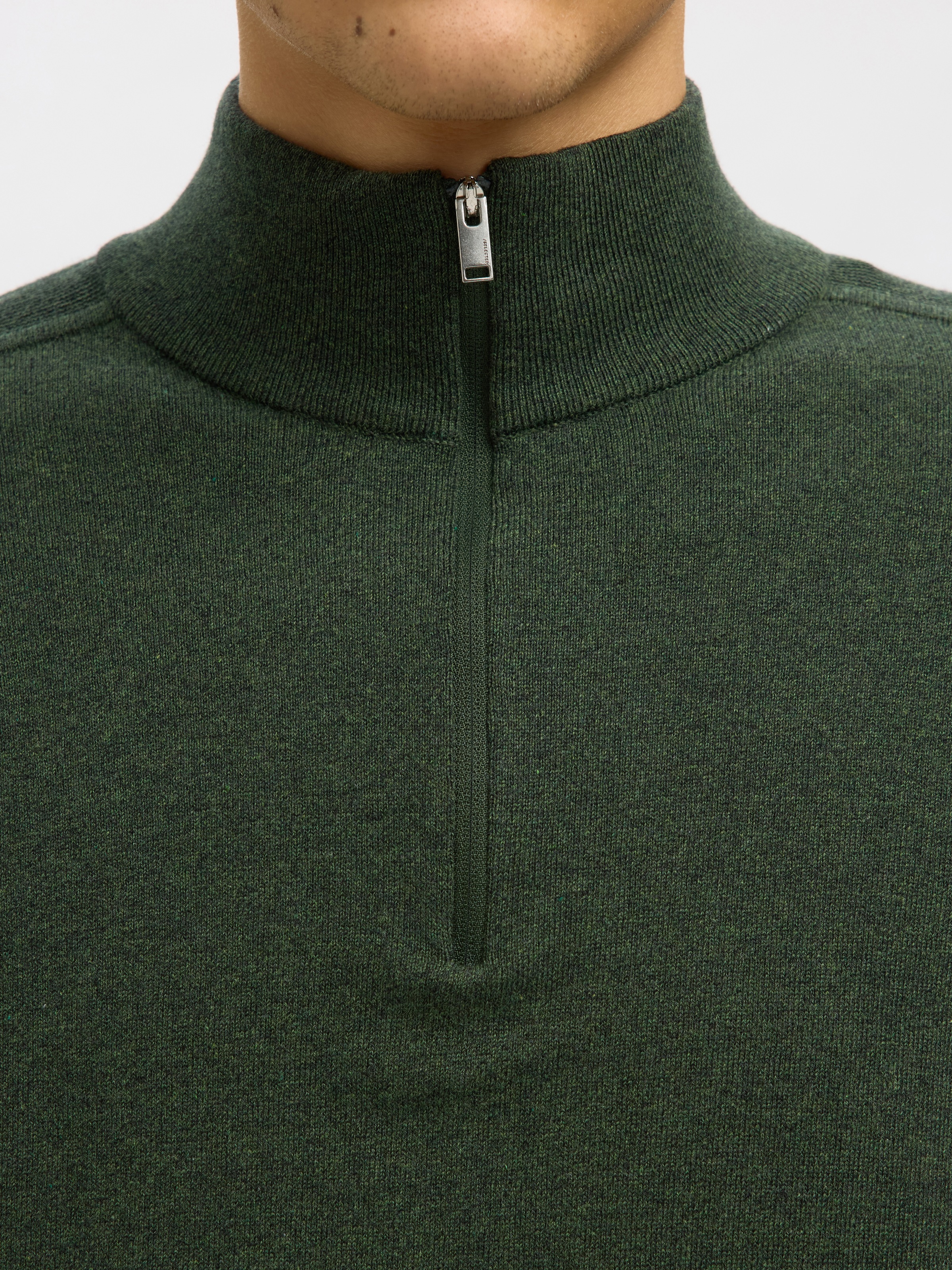 SELECTED HOMME Troyer »SLHBERG HALF ZIP CARDIGAN NOOS«