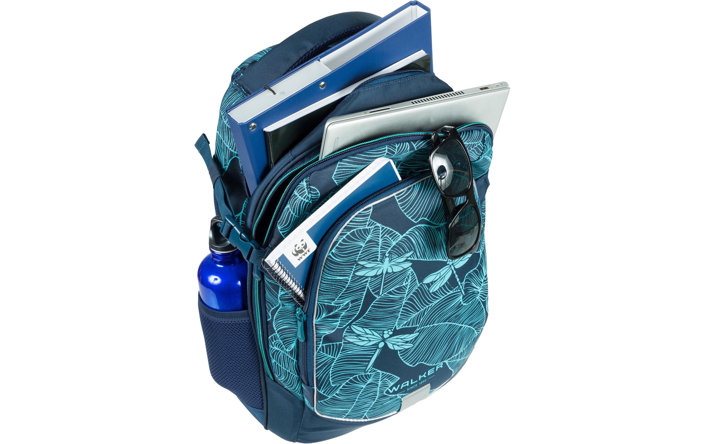 Walker by Schneiders Schulrucksack »Glow in the dark«