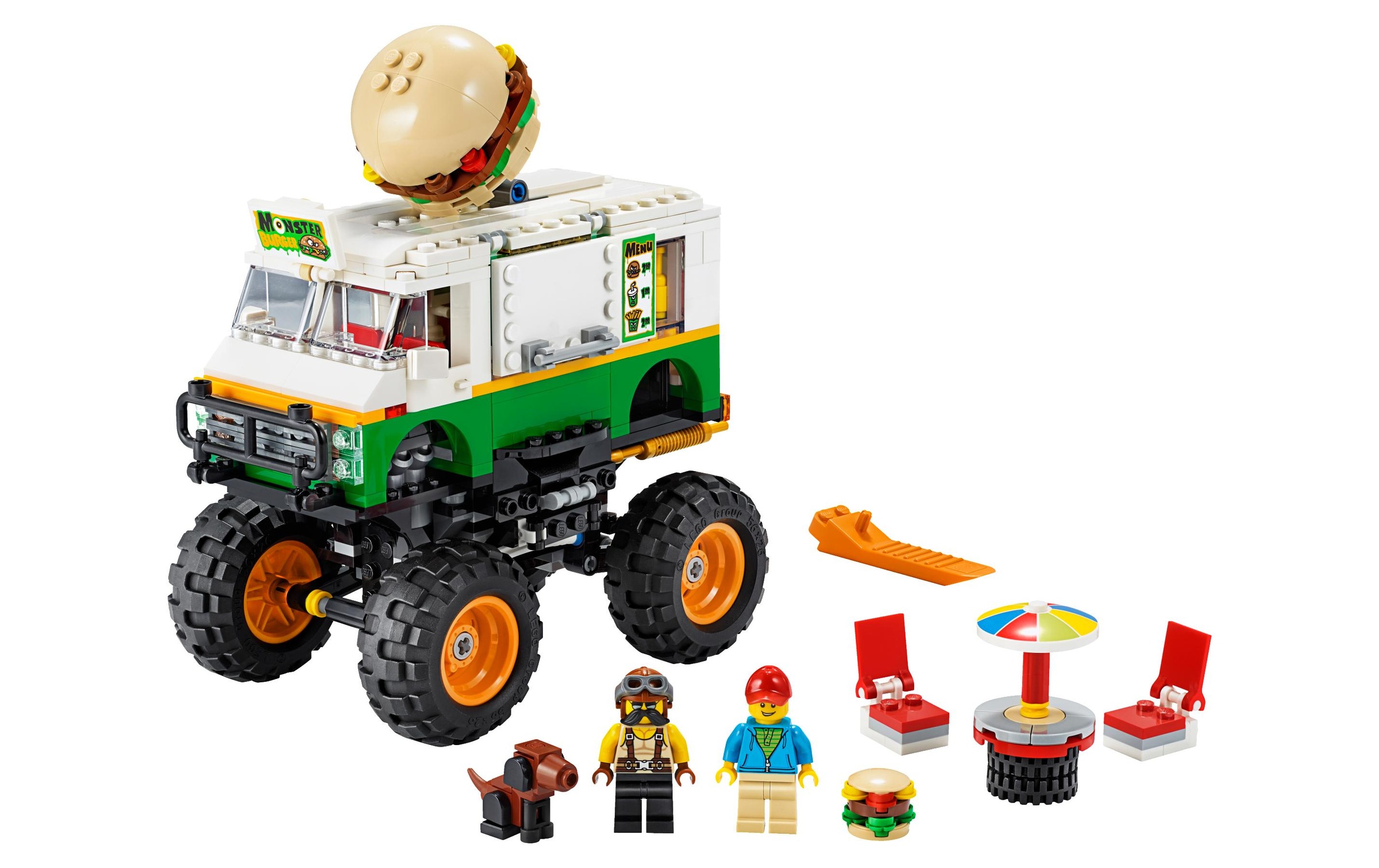 LEGO® Spielbausteine »Creator Burger-Monster-Truck«