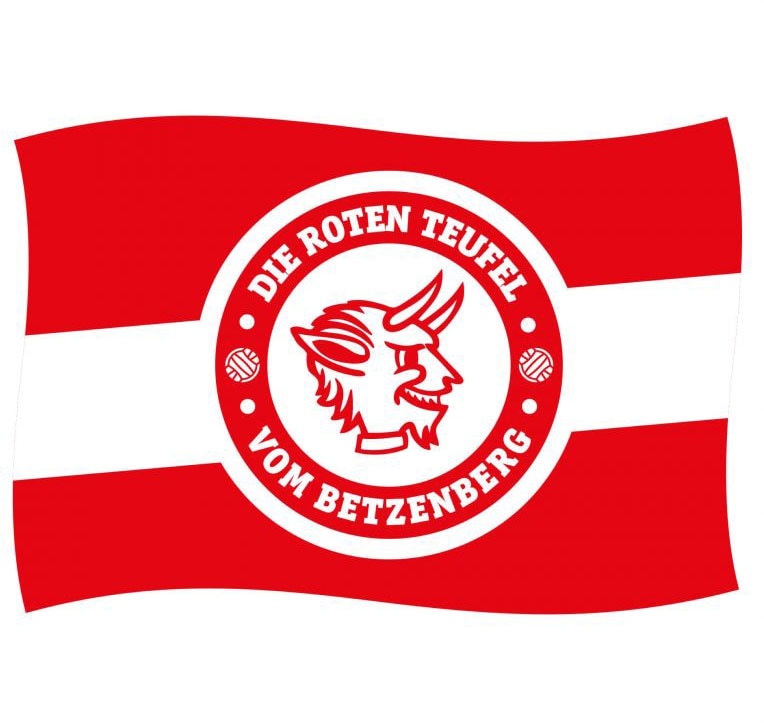 Wall-Art Wandtattoo »1.FC Kaiserslautern Fahne«, (1 St.), selbstklebend, entfernbar