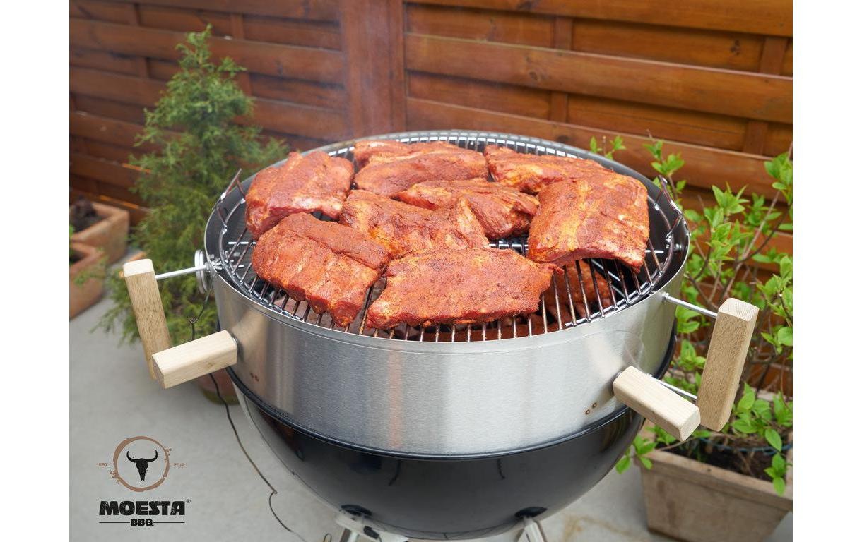 Grillplattenaufsatz »Grillaufsatz Komplettpaket XL, Ø 57 cm«, Edelstahl
