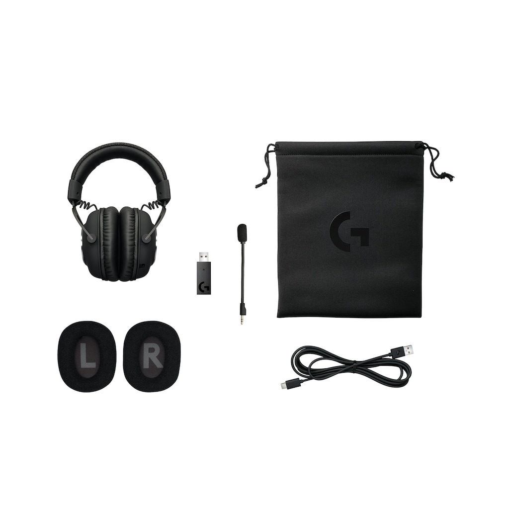 Logitech Gaming-Headset »G Pro X Wireless Lightspeed Gaming Schwarz«