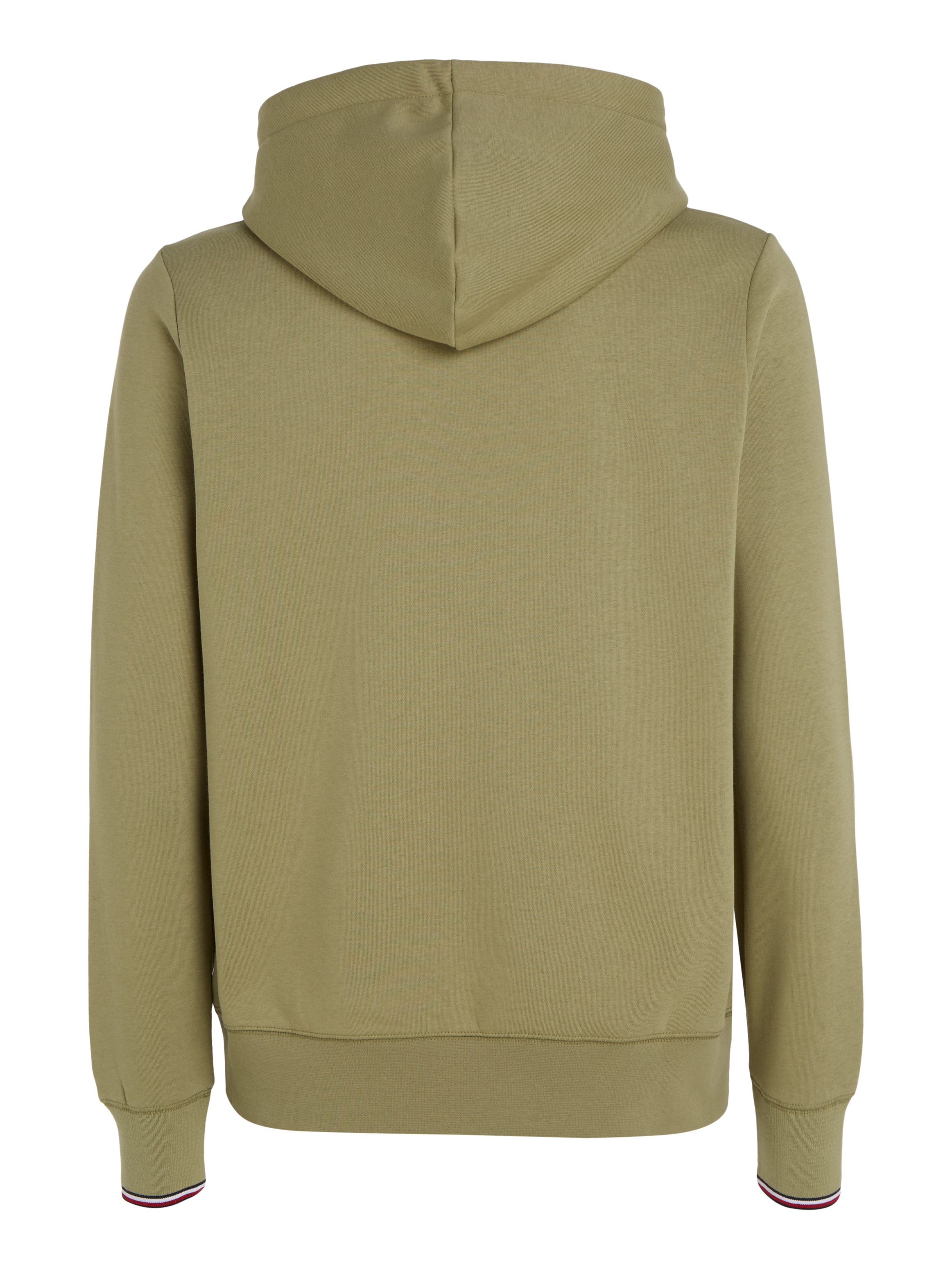 Tommy Hilfiger Hoodie »TOMMY LOGO TIPPED HOODY«, Tommy-Tape innen am Ausschnitt, Flag-Stickerei am Ärmel