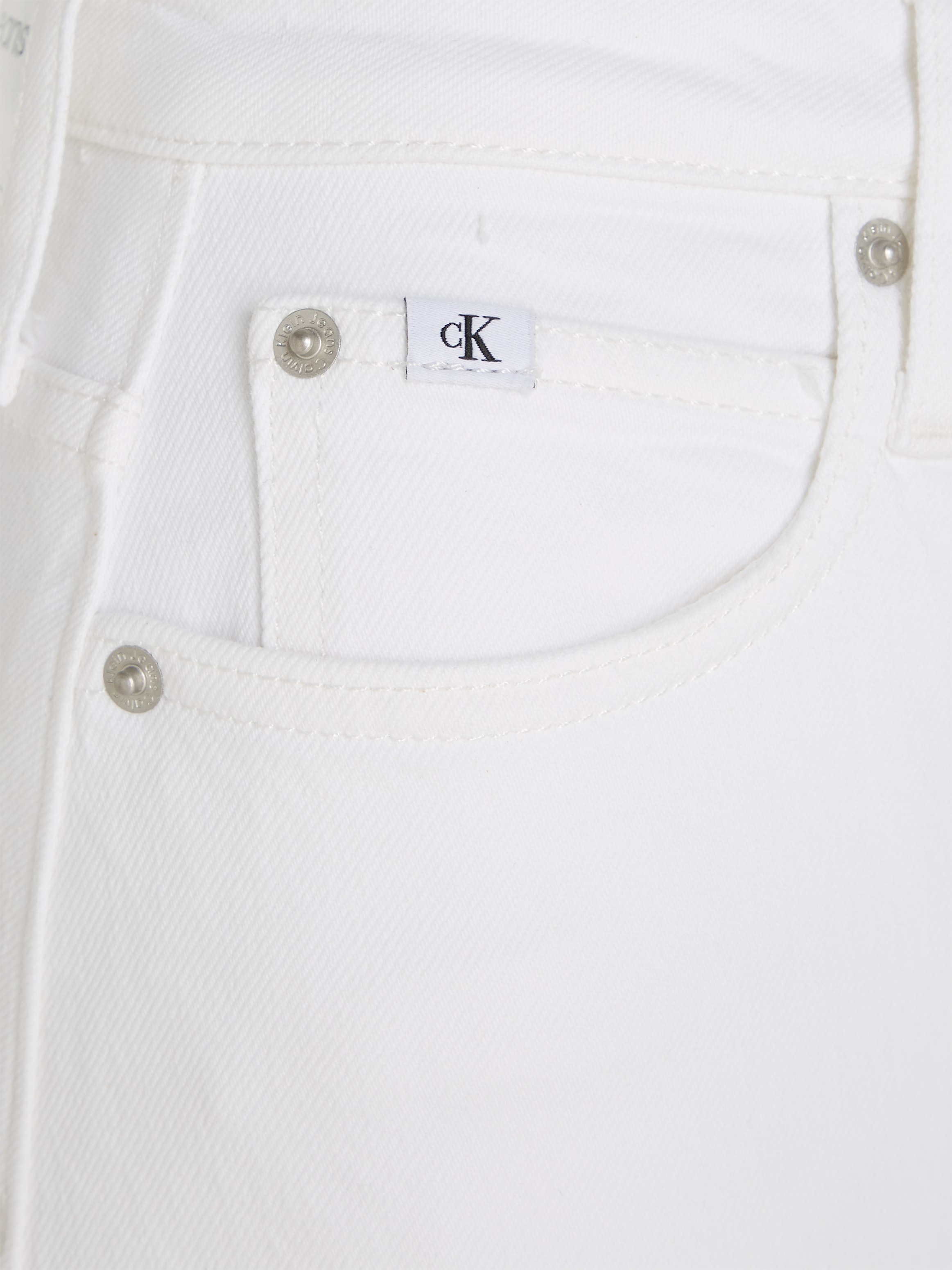 Calvin Klein Jeans Midirock »HR A-LINE MINI SKIRT«, im 5-Pocket-Style