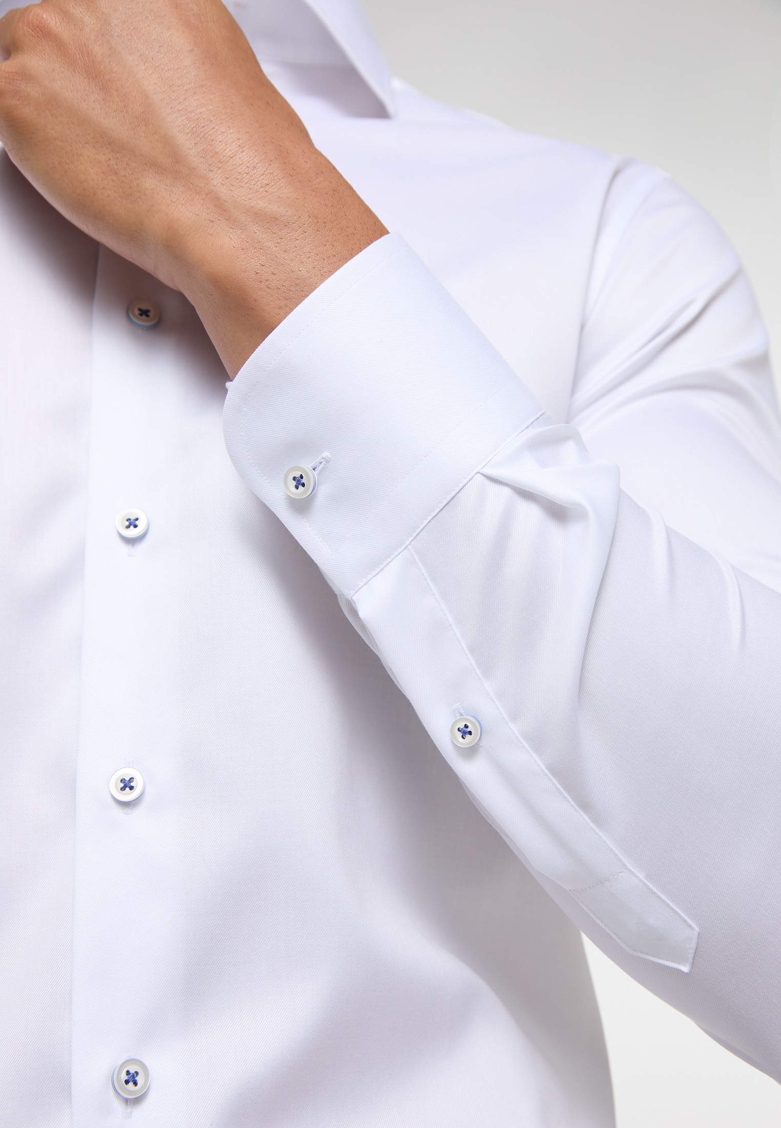 Eterna Langarmhemd »SLIM FIT«, NON IRON (bügelfrei)