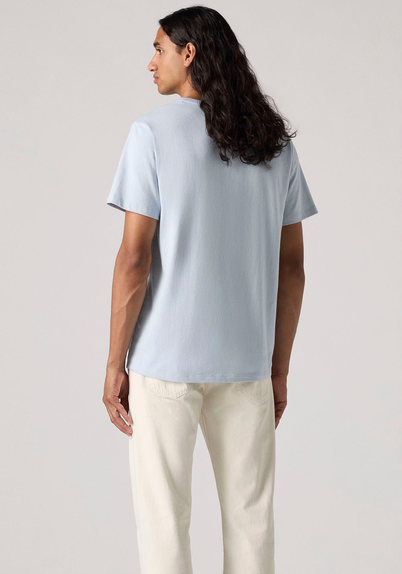 Levi's® V-Shirt »LE ORIGINAL HM VNECK«, mit Logostickerei