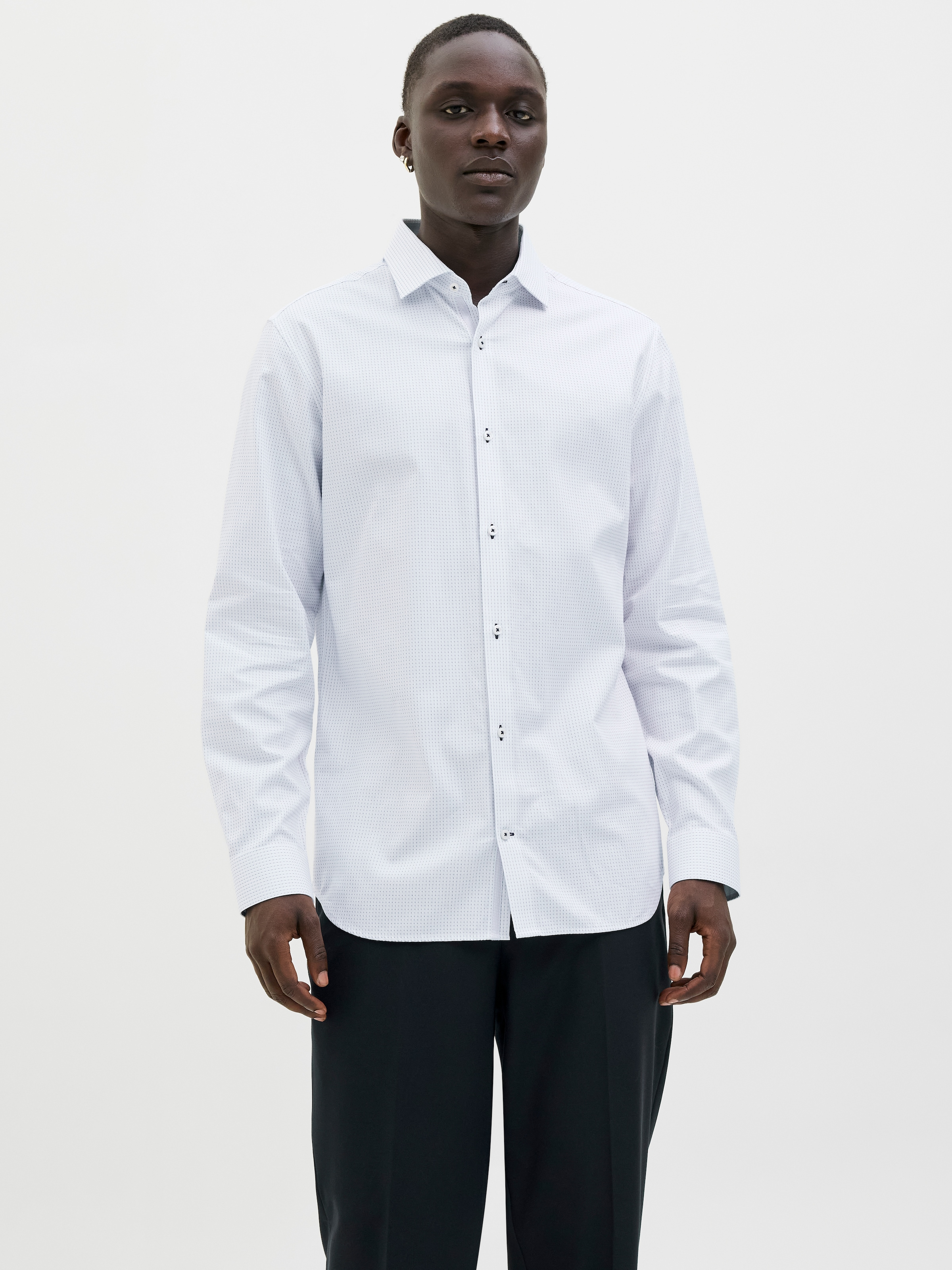 Jack & Jones Langarmhemd »JPRBLAPARKER DETAIL L/S SHIRT NOOS«