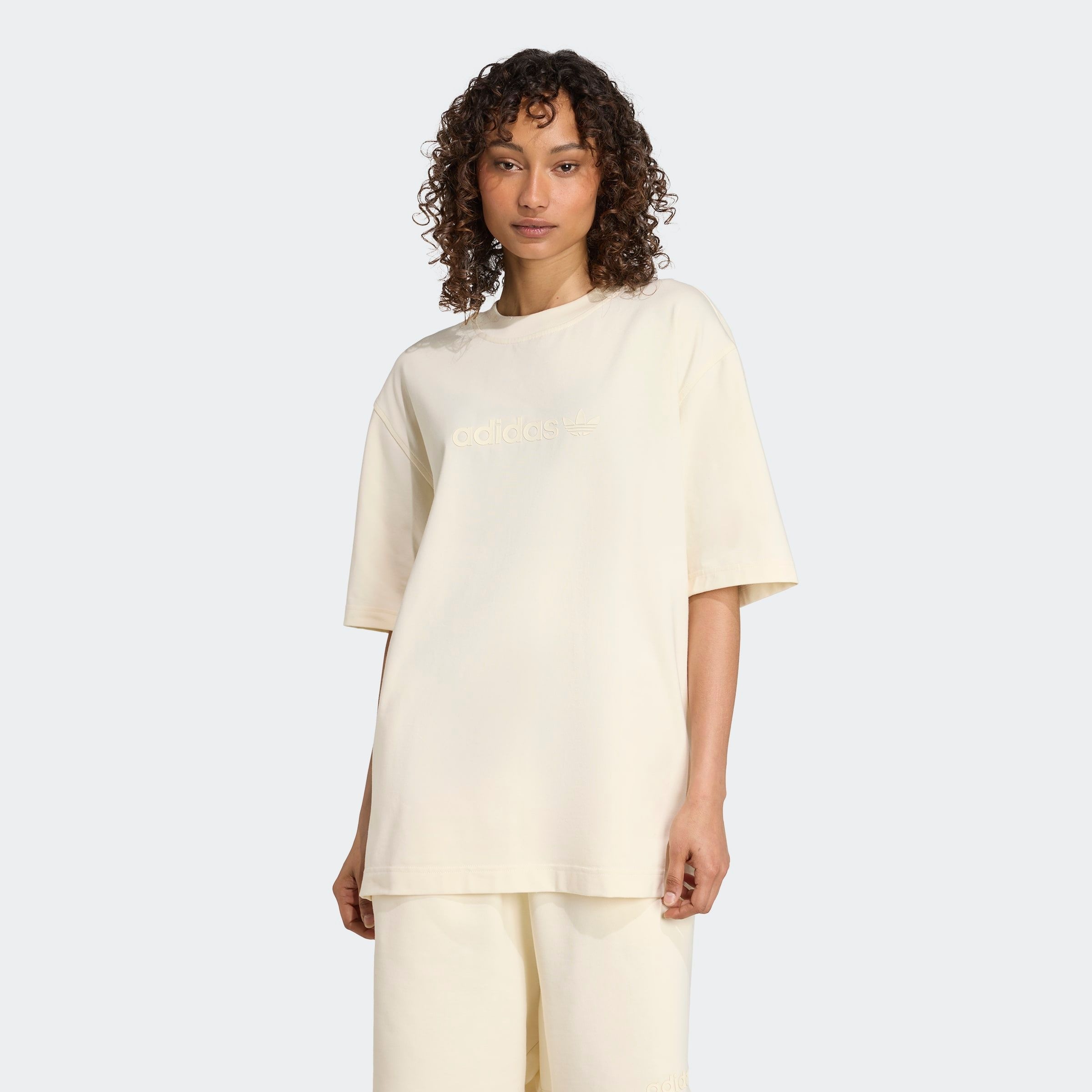 adidas Originals T-Shirt »ESS LIN TEE OS« Oversize-Passform, Halbarm, mit Rundhalsausschnitt