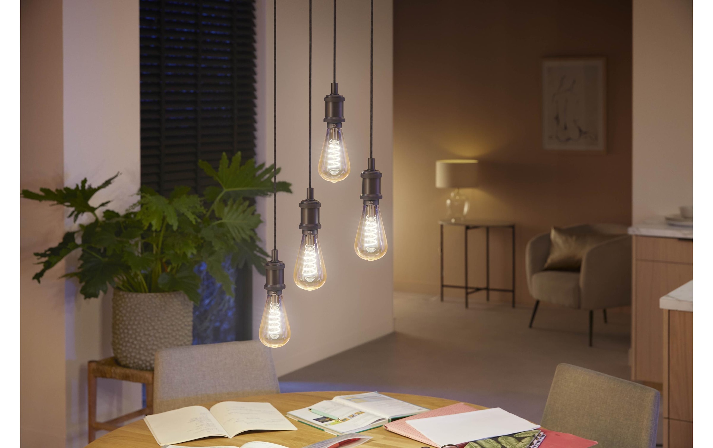 Philips Hue Spezialleuchtmittel »White Ambian«, E27, Neutralweiss-Tageslichtweiss-Kaltweiss-Warmweiss