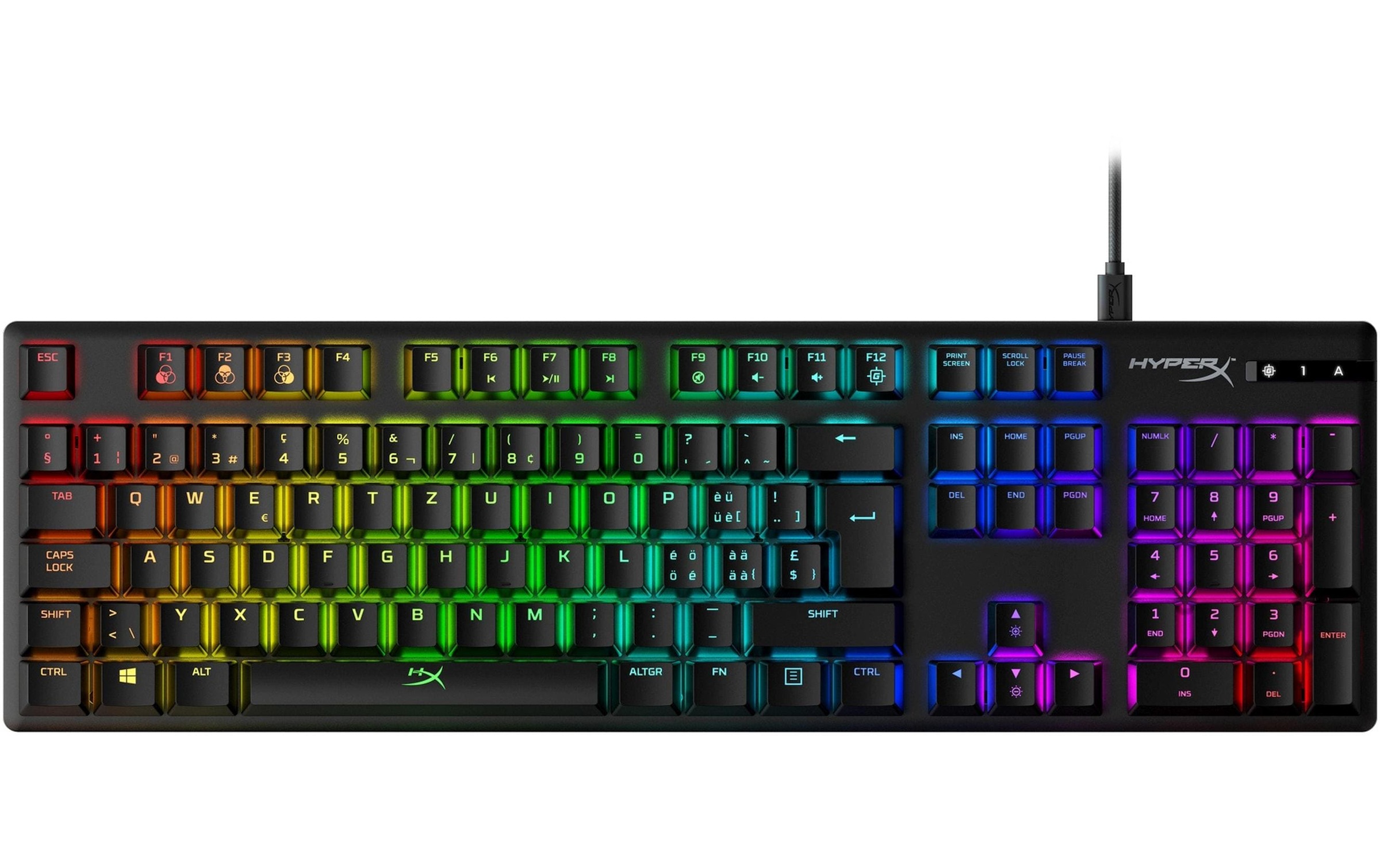HyperX Gaming-Tastatur »HyperX Alloy Origins RGB Mech. Red Switch«