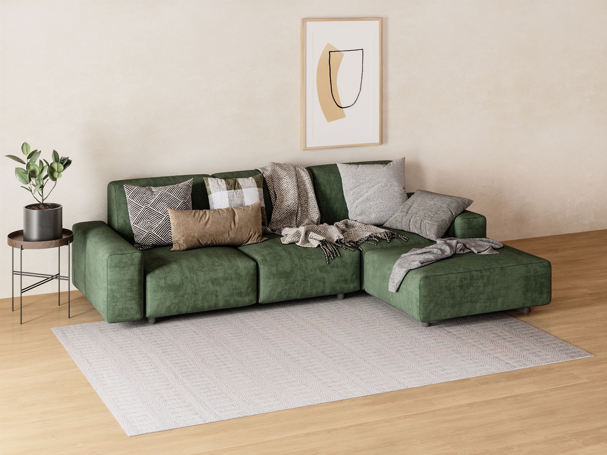 morgenland Outdoorteppich »In- & Outdoor Teppich - Heaven - braun«, rechteckig, 6 mm Höhe, In und Outdoor geeignet