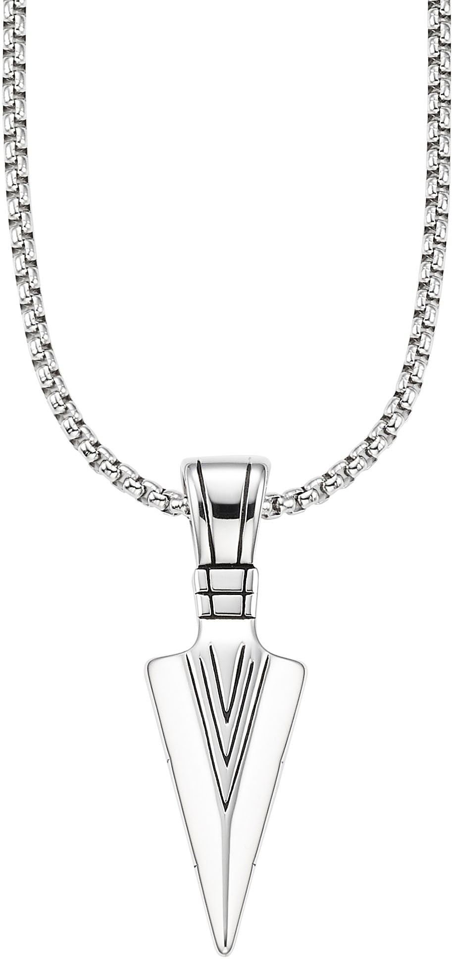 Bruno Banani Kette mit Anhänger »Schmuck Geschenk Venezianerkette Thor´s Speer, B4123N/20/00/55«