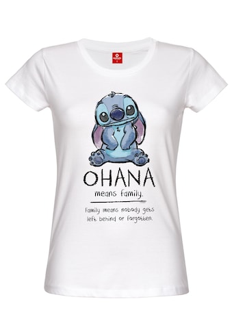 Disney T-Shirt »Lilo & Stitch Ohana Means Family« kaufen