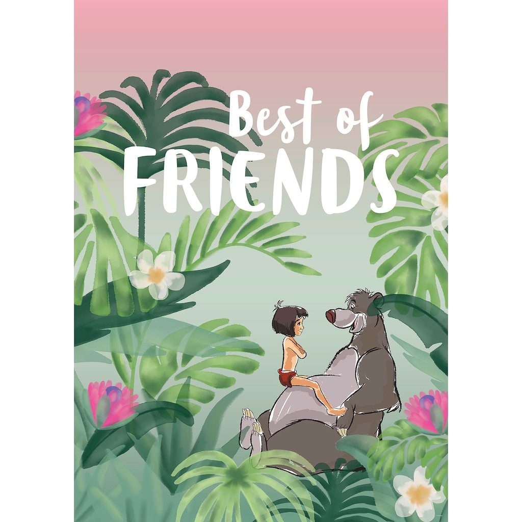 Komar Poster »Jungle Book Best of Friends«, Disney, (1 St.)