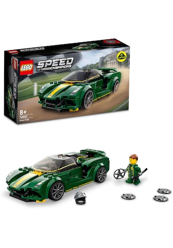 Konstruktionsspielsteine »Lotus Evija (76907), LEGO® Speed Champions«, (247 St.), Made...
