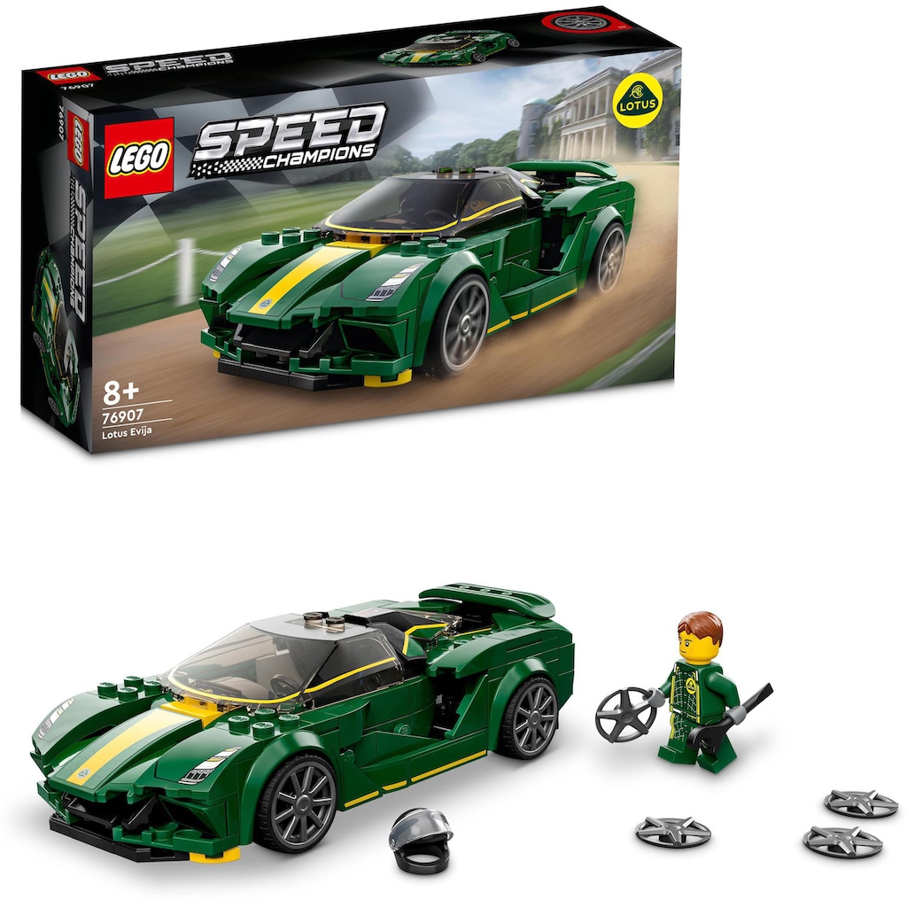LEGO® Konstruktionsspielsteine »Lotus Evija (76907), LEGO® Speed Champions«, (247 St.)
