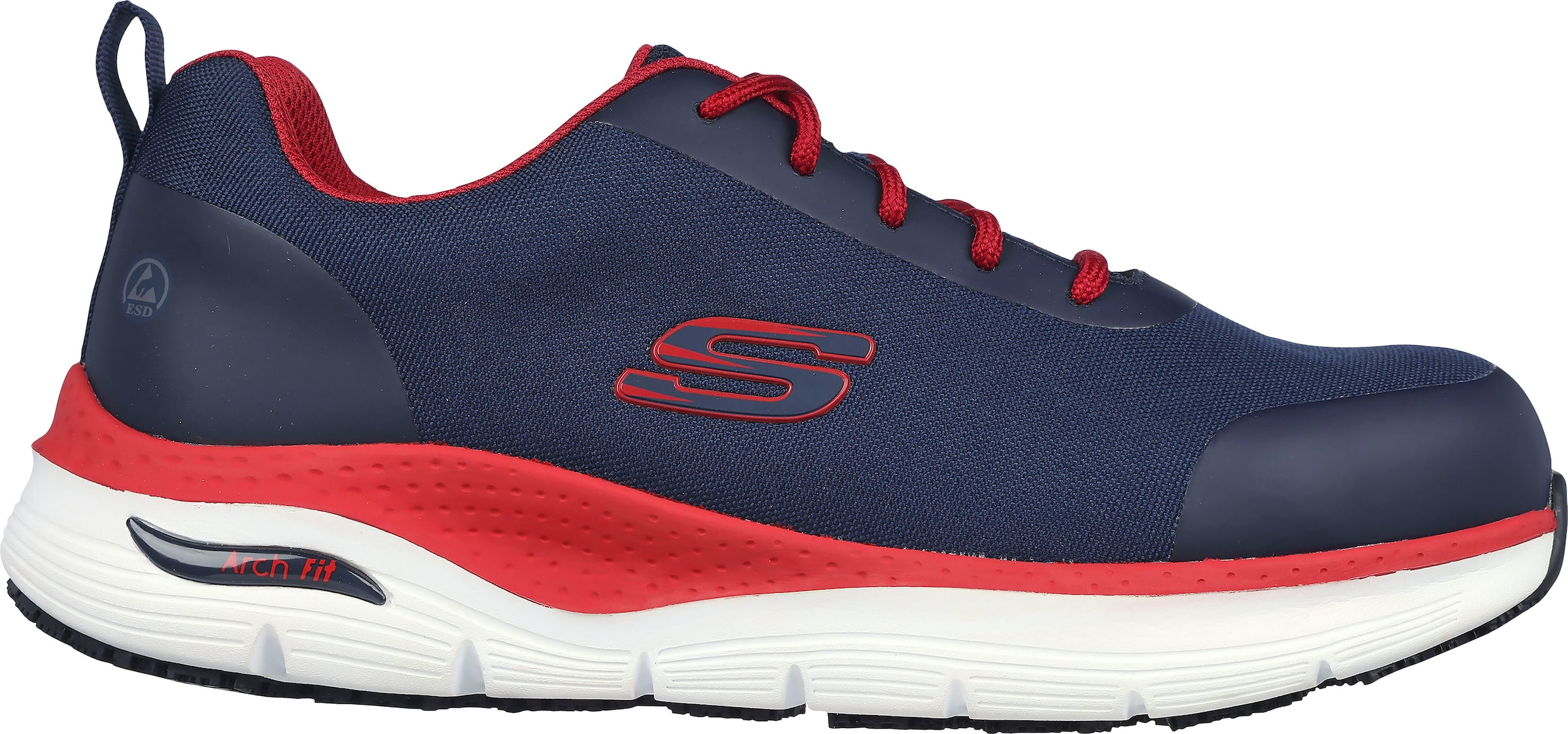 Skechers Sicherheitsschuh »ARCH FIT SR-RINGSTAP«, S3 ESD, leicht und sportlich, durchtrittsicher