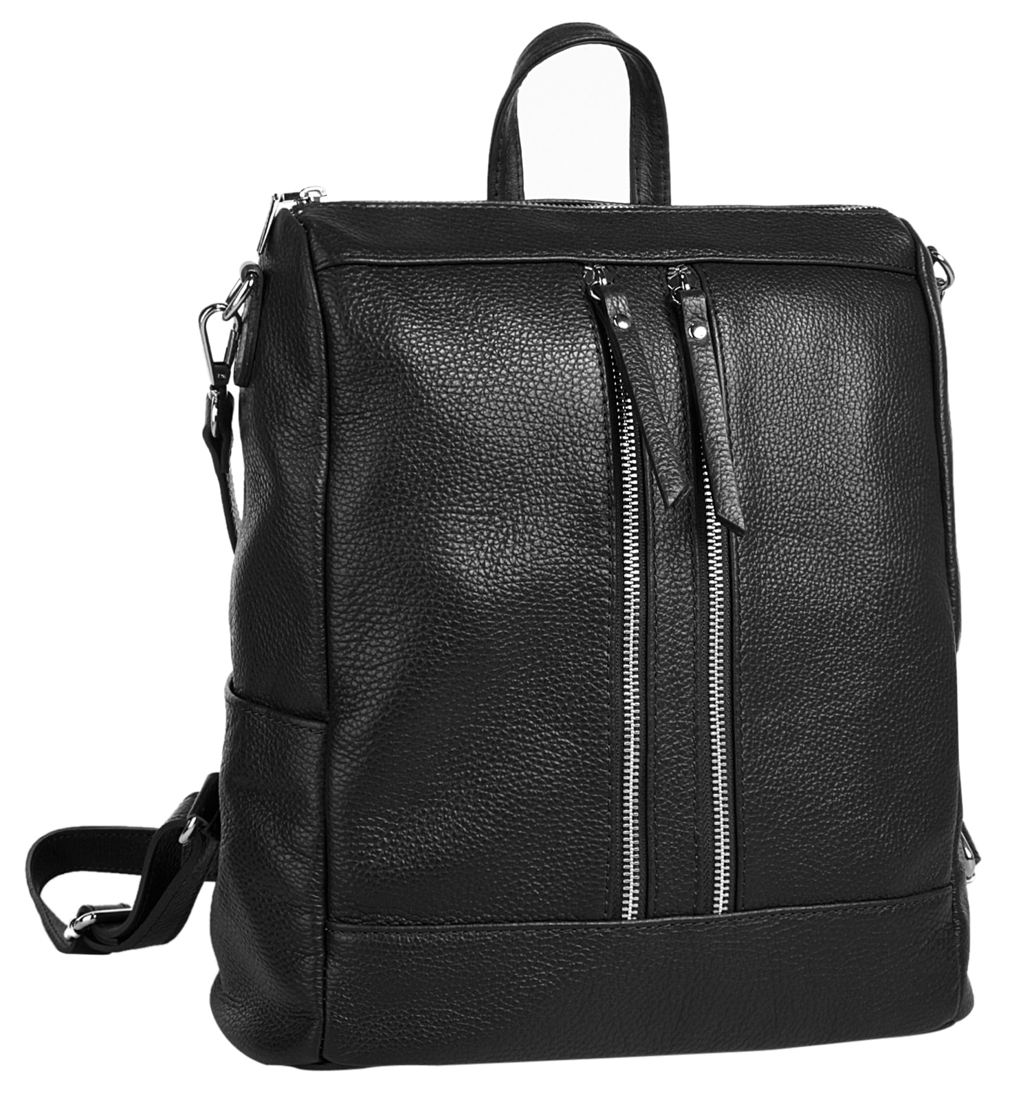 Samantha Look Cityrucksack, echt Leder, Made in Italy