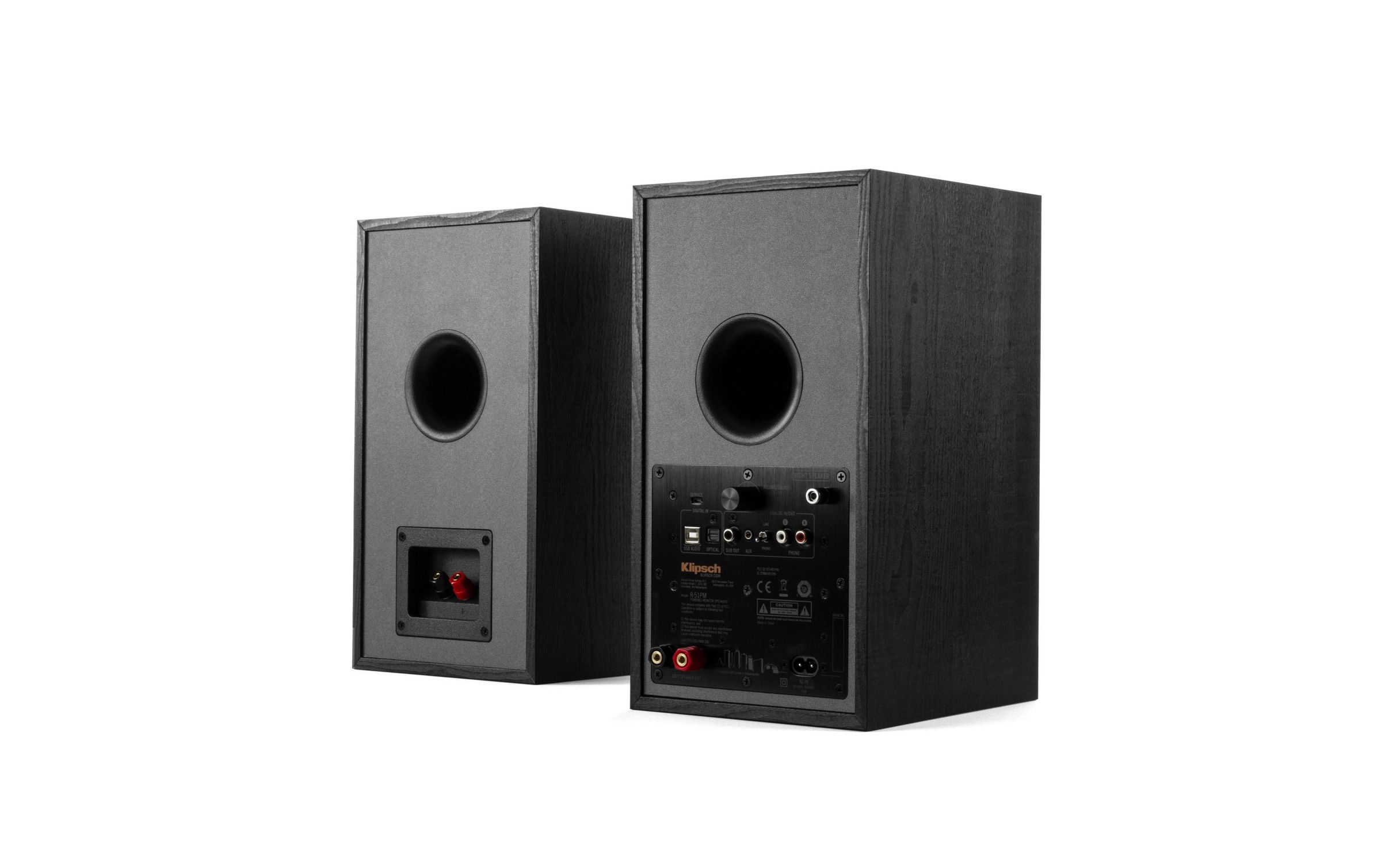 Klipsch Regal-Lautsprecher »Paar R-51PM Schwarz«