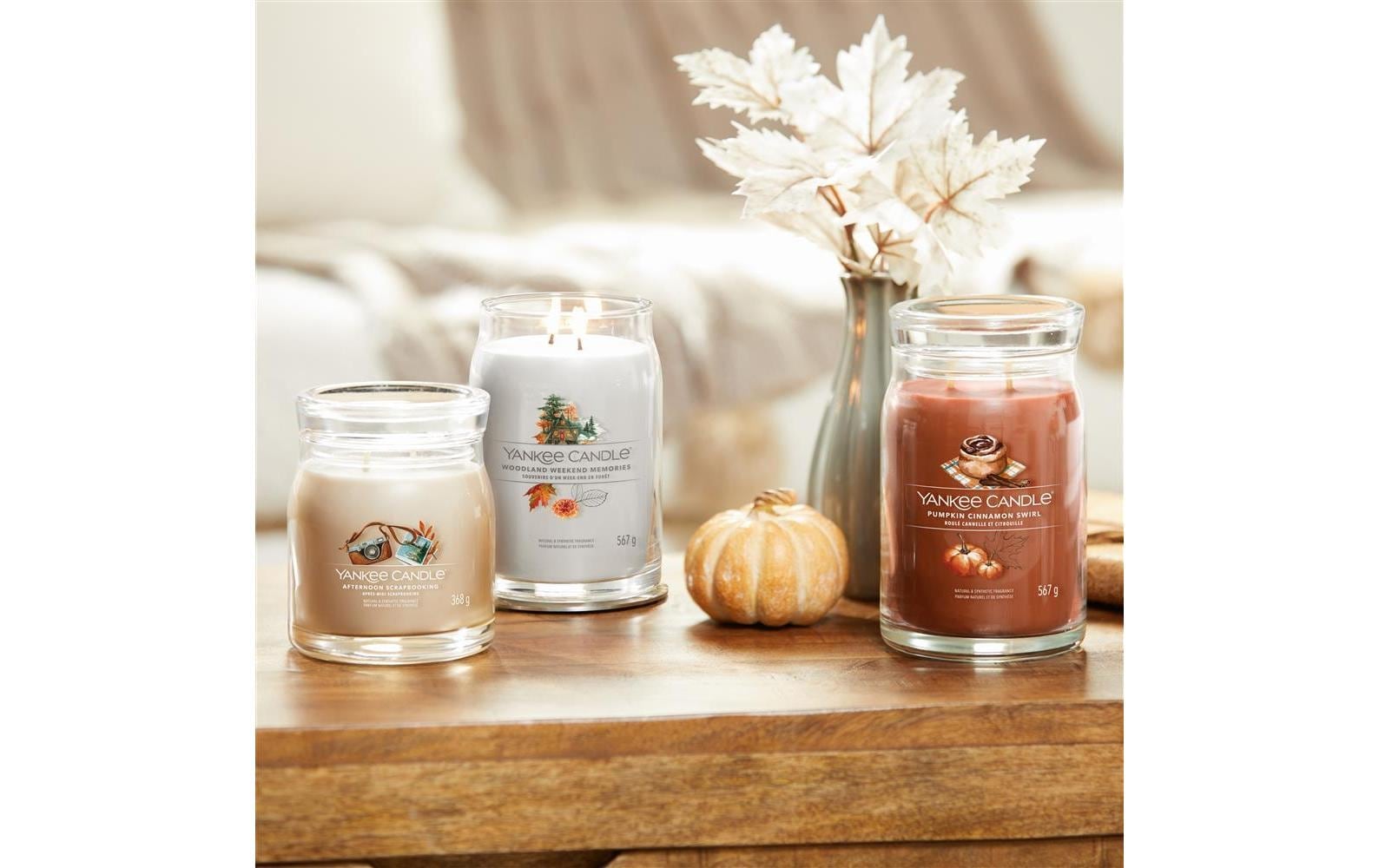 Duftkerze »Yankee Candle Signature Afternoon Scrapbooking Signature Large Jar«