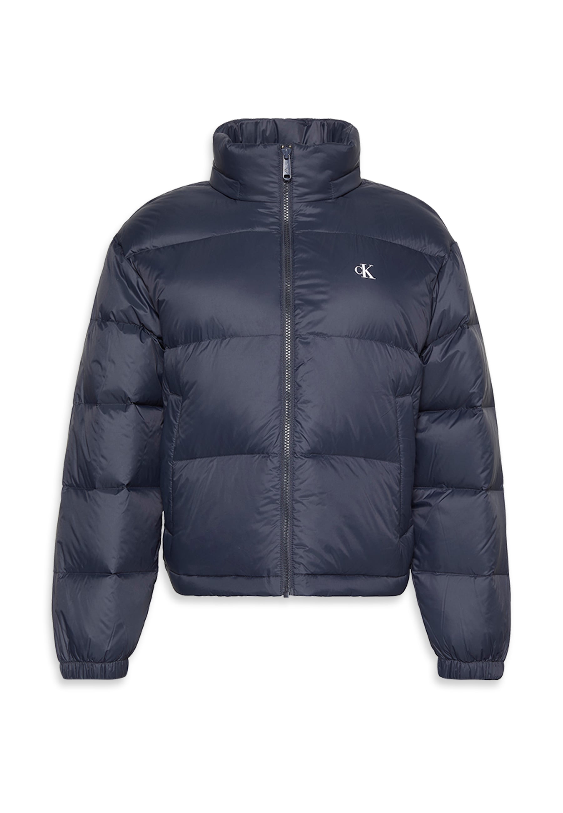 Calvin Klein Jeans Steppjacke »ESSENTIAL MIDWEIGHT PUFFER JACKE«, mit Kapuze, Mit Rundhalsausschnitt, regular fit