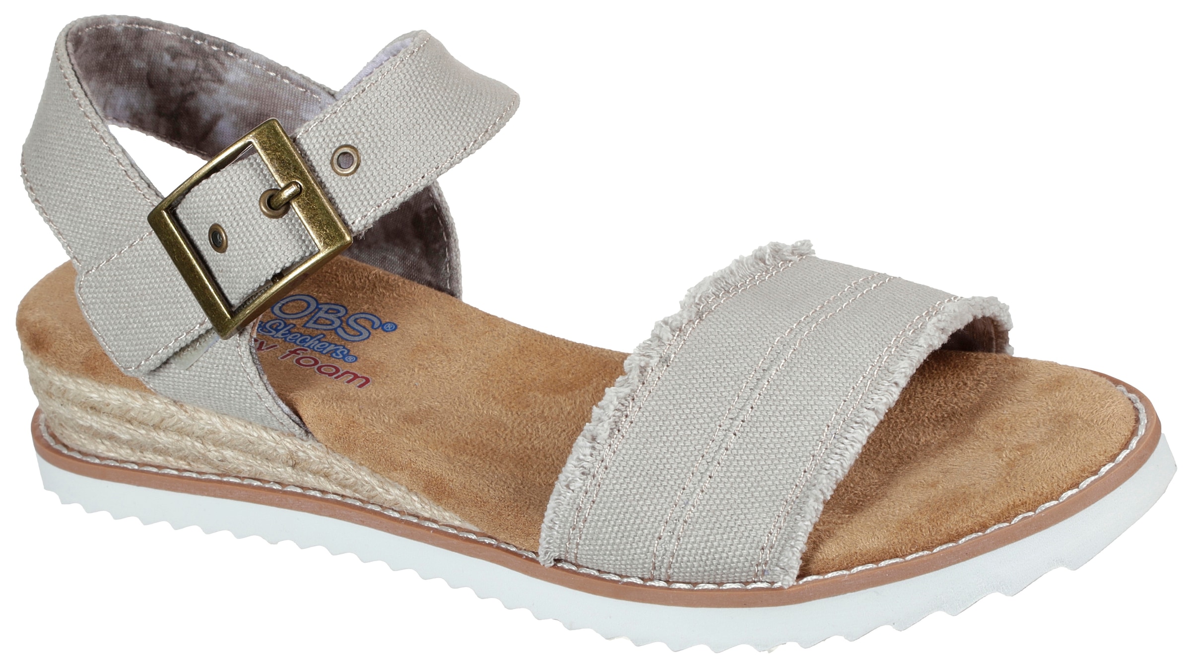 Skechers Sandale »DESERT KISS vegan«, Sommerschuh, Sandalette, Riemchensandale, mit Memory Foam