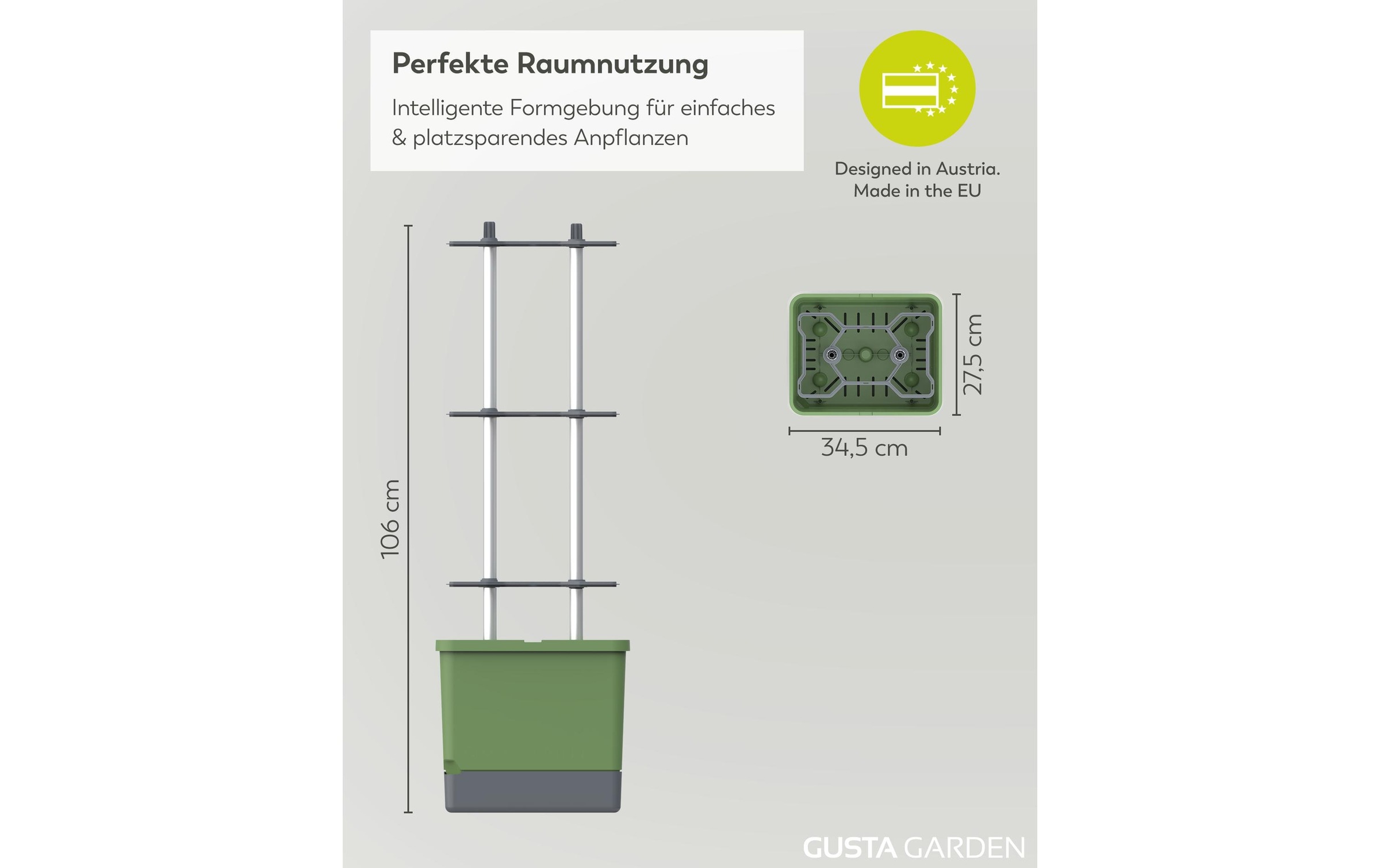 Gusta Garden Anzuchttopf »Charly Chili XL«