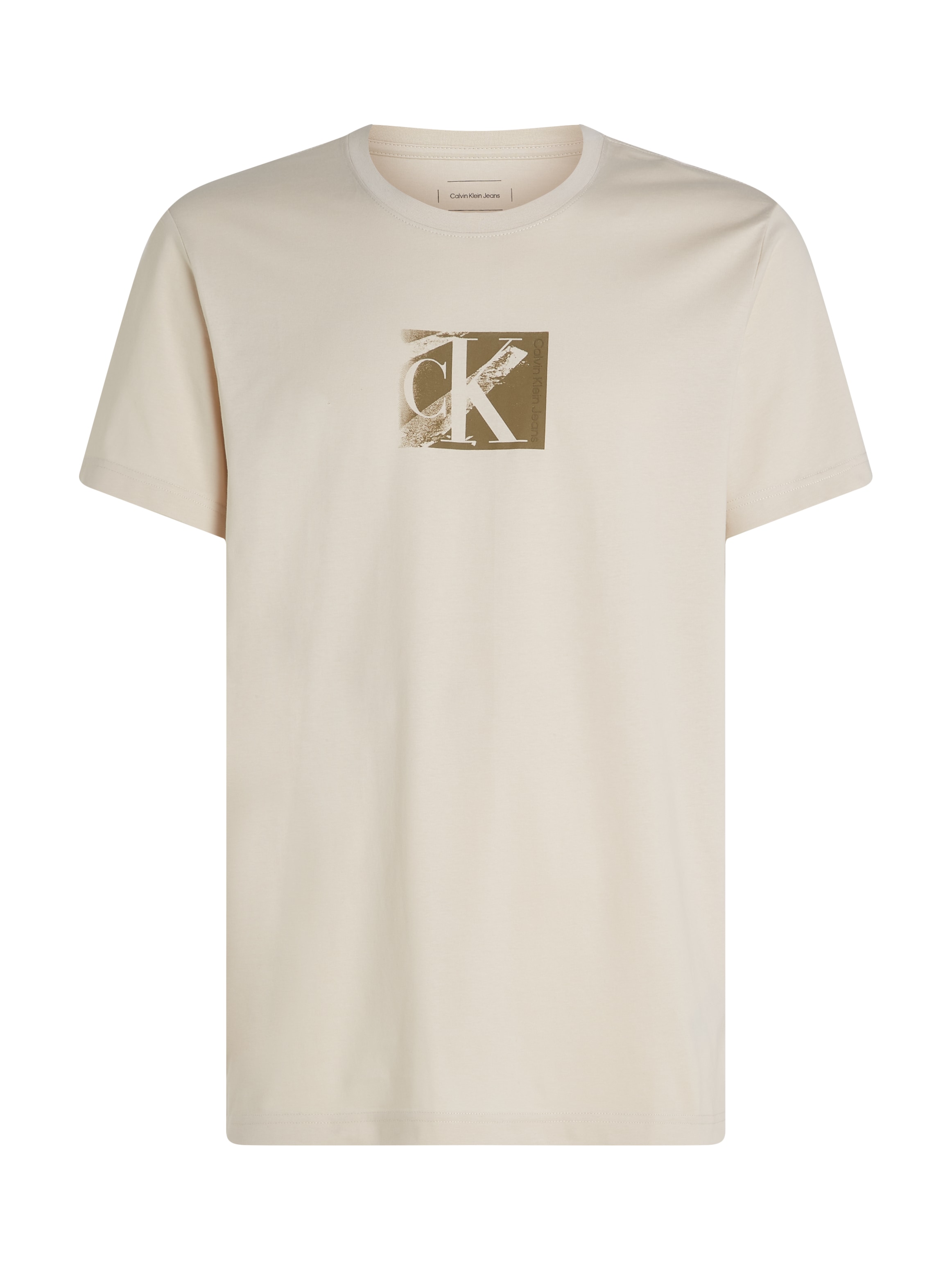 Calvin Klein Jeans Rundhalsshirt »SMALL CK BOX TEE«, Logodruck
