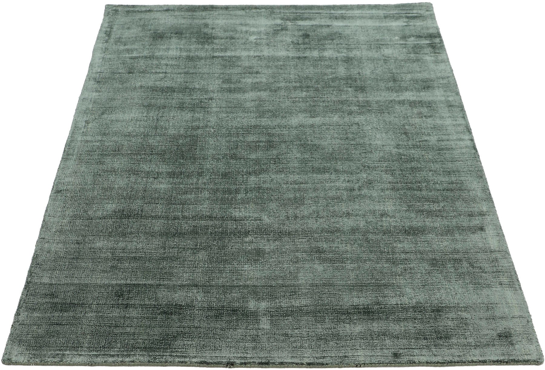 carpetfine Teppich »Ava Viskoseteppich«, rechteckig, 13 mm Höhe, Seidenoptik, leichter Glanz, auch als Läufer erhältlich