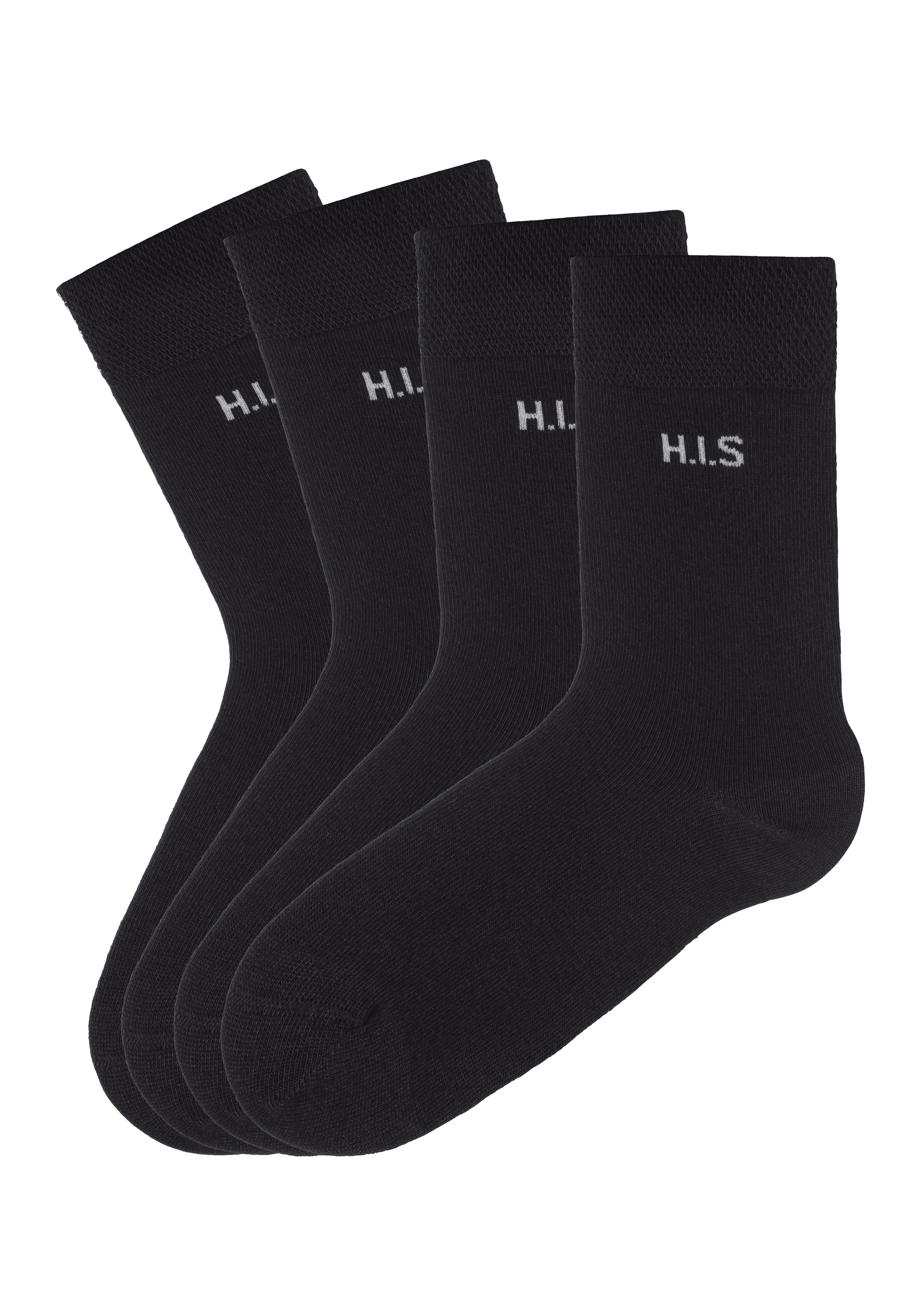 online einschneidendes Socken, ohne Jelmoli-Versand 4 H.I.S bei Schweiz Bündchen (Set, Paar), shoppen