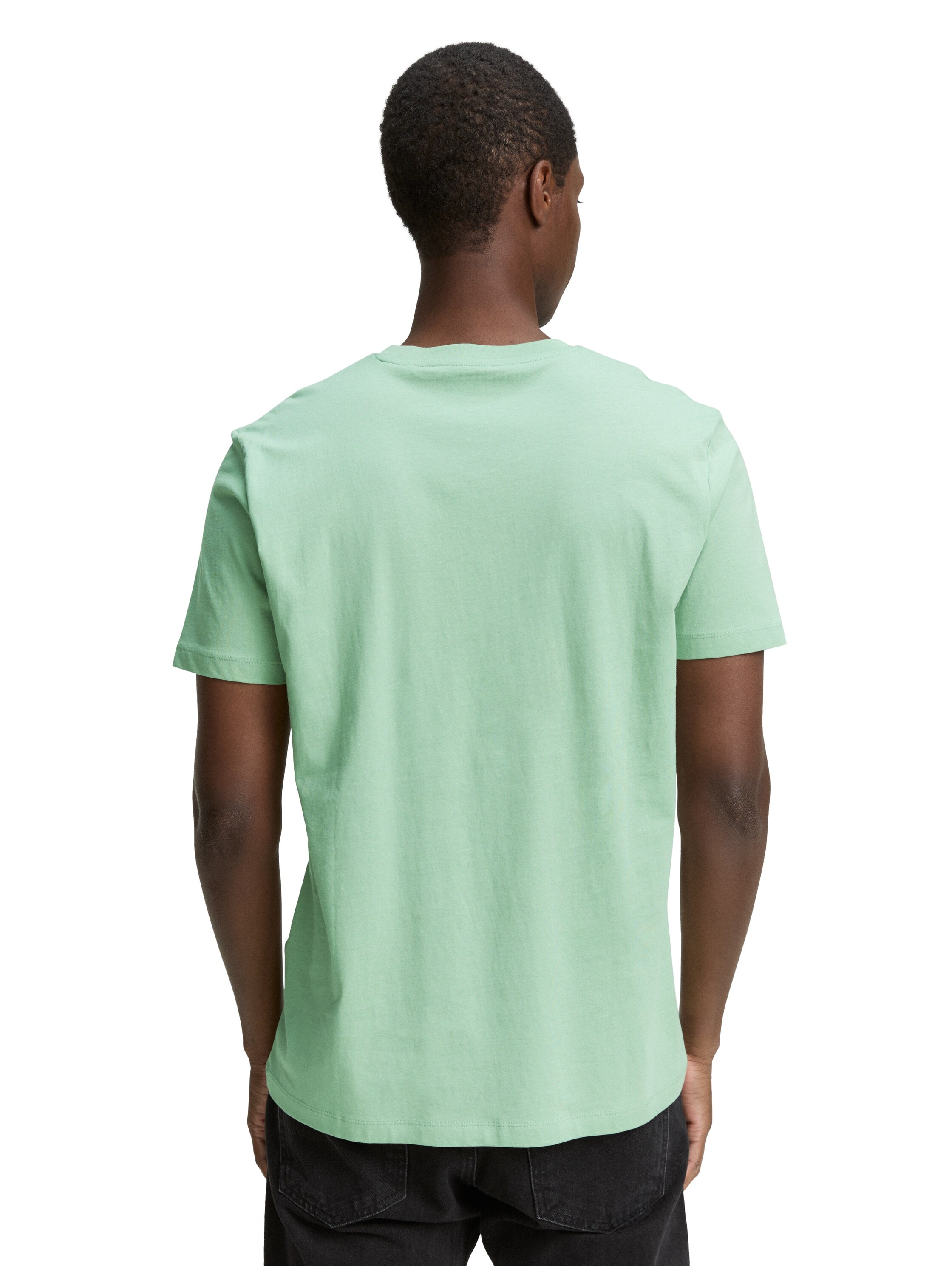 TOM TAILOR Denim T-Shirt, mit verschiedenen Logo Prints