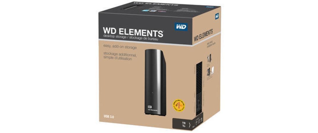 Western Digital externe HDD-Festplatte »Externe Festplatte Elements Desktop 6 TB«