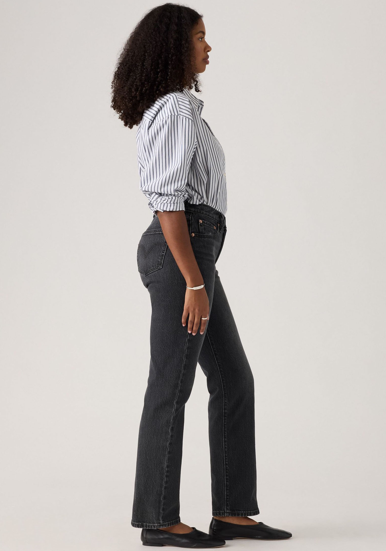 Levi's® Stretch-Jeans »LV Jeans 501 CURVE BLACKS«, mit gerader Beinform