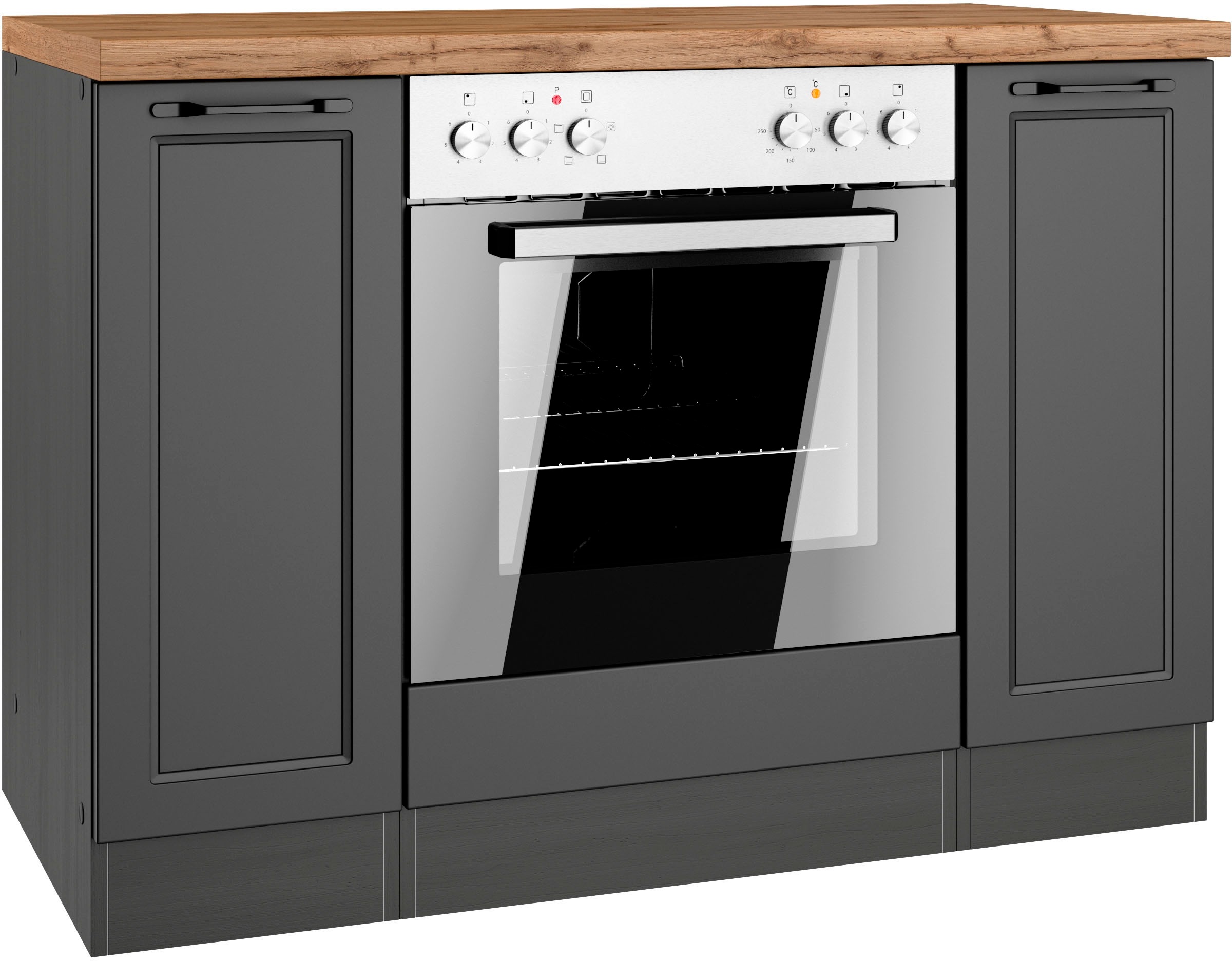 KOCHSTATION Herdumbauschrank "KS-Lana" Breite 120 cm