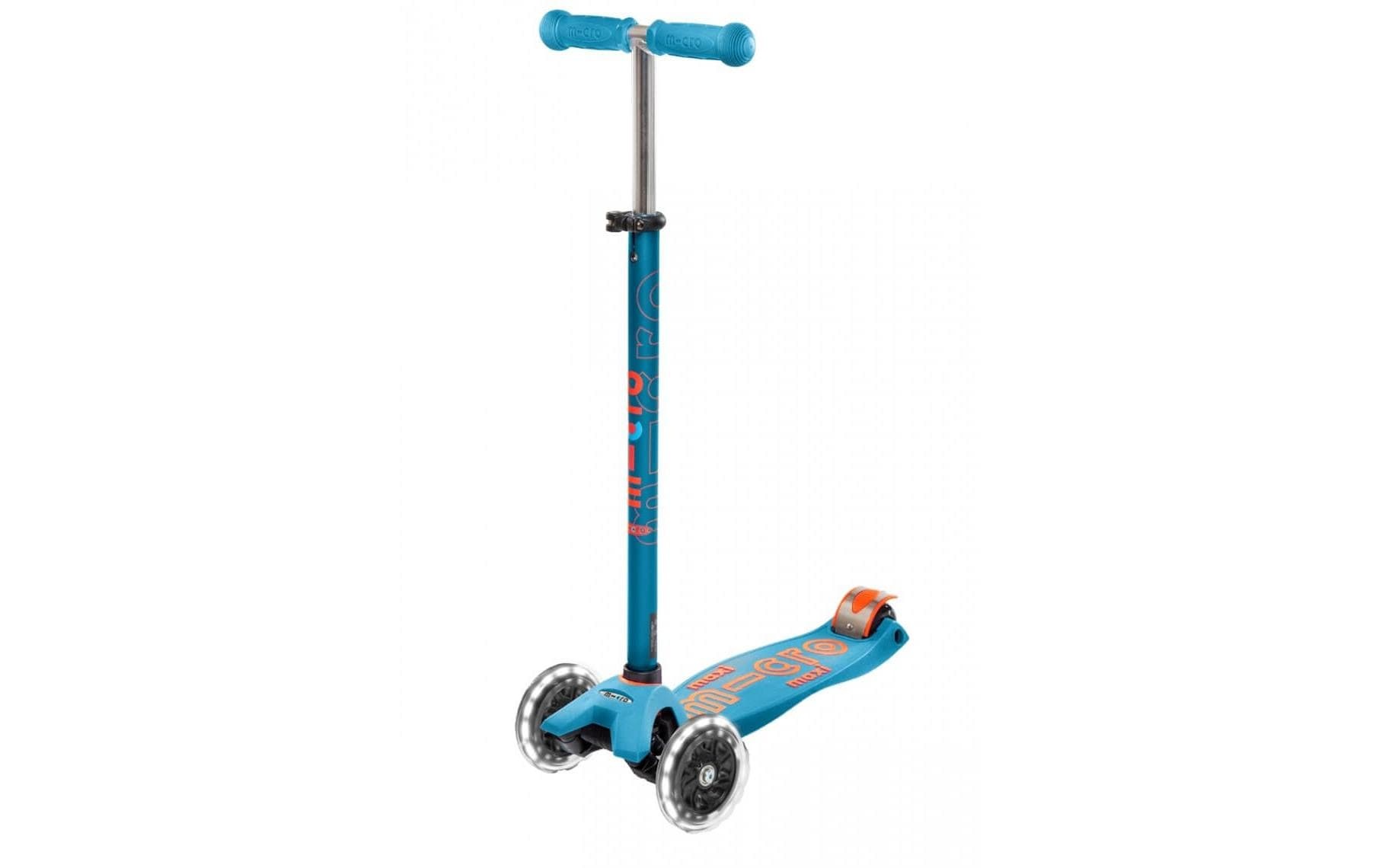 Micro Mobility Scooter »Deluxe LED Carribean Blue«