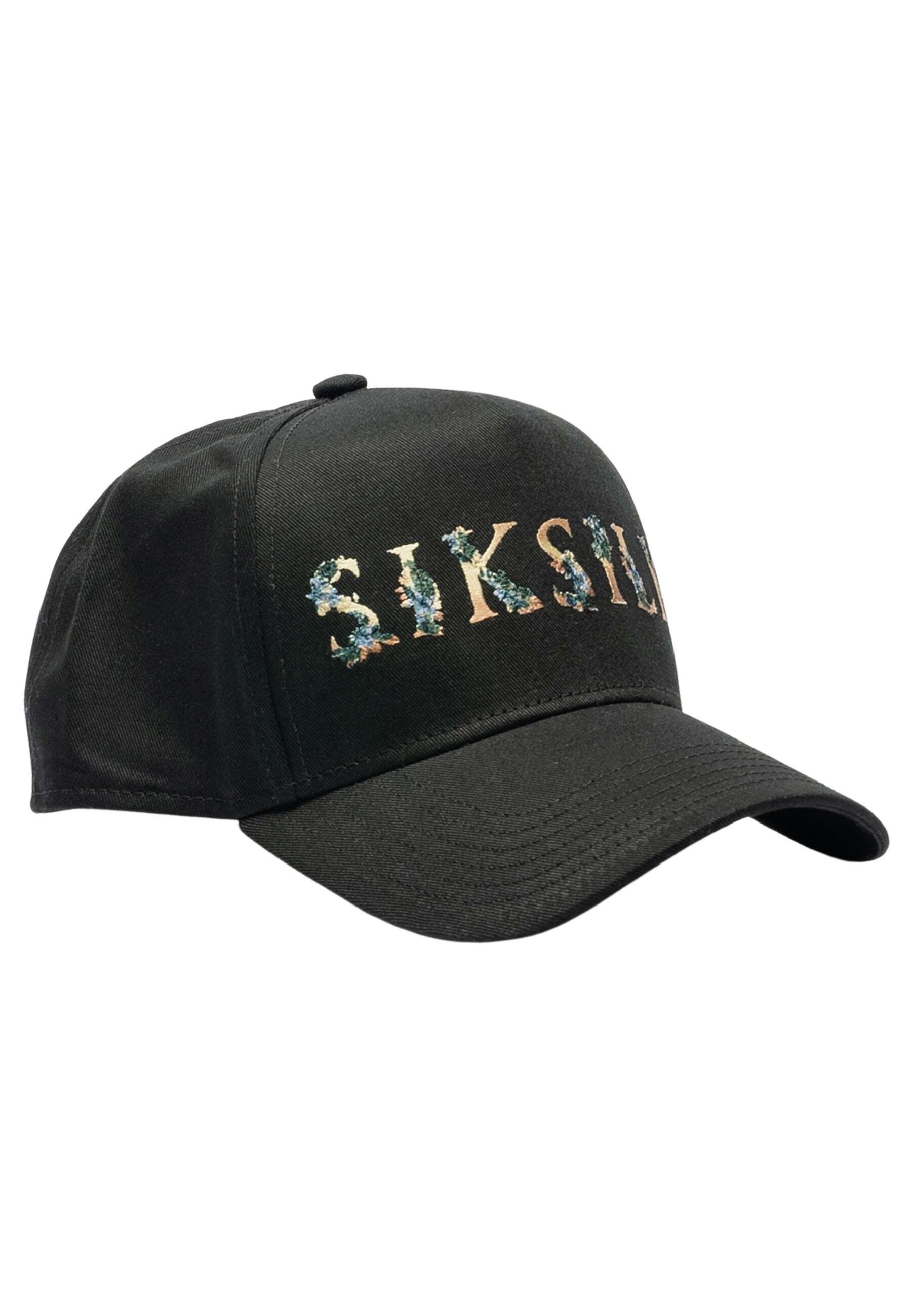 Baseball Cap »Siksilk Caps Floral Embroidery Trucker Cap«