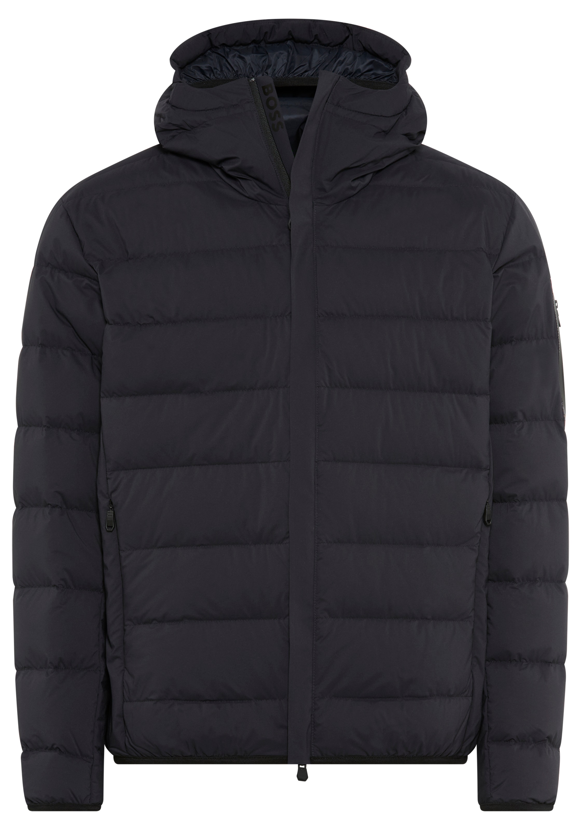 BOSS GREEN Daunenjacke »OW Riplite JT HD« mit Kapuze abenehmbare Kapuze wasserabweisend regular fit, 4-Wege Stretch