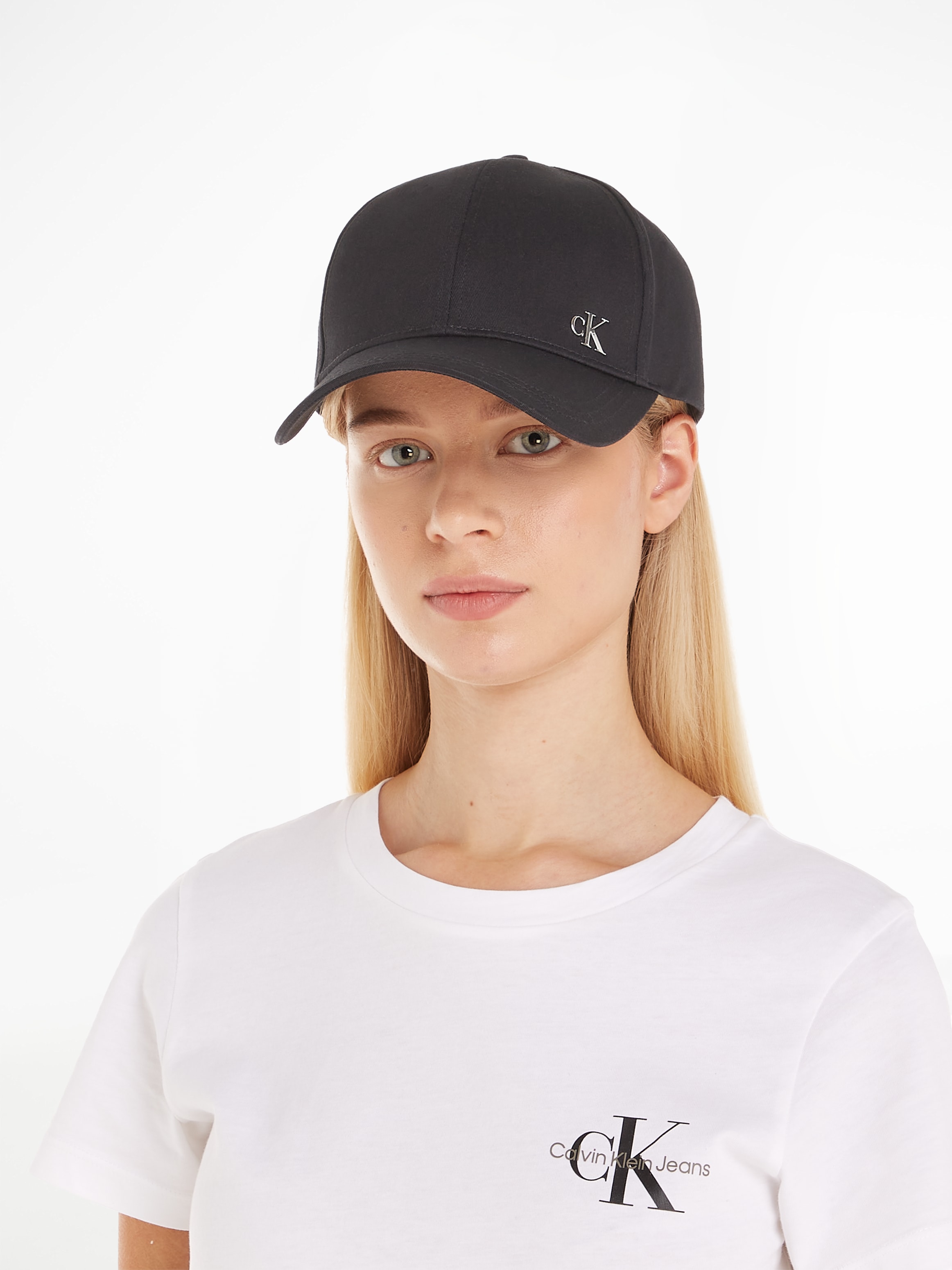 Calvin Klein Jeans Baseball Cap »SEASONAL PATCH CAP«, mit Logoprägung