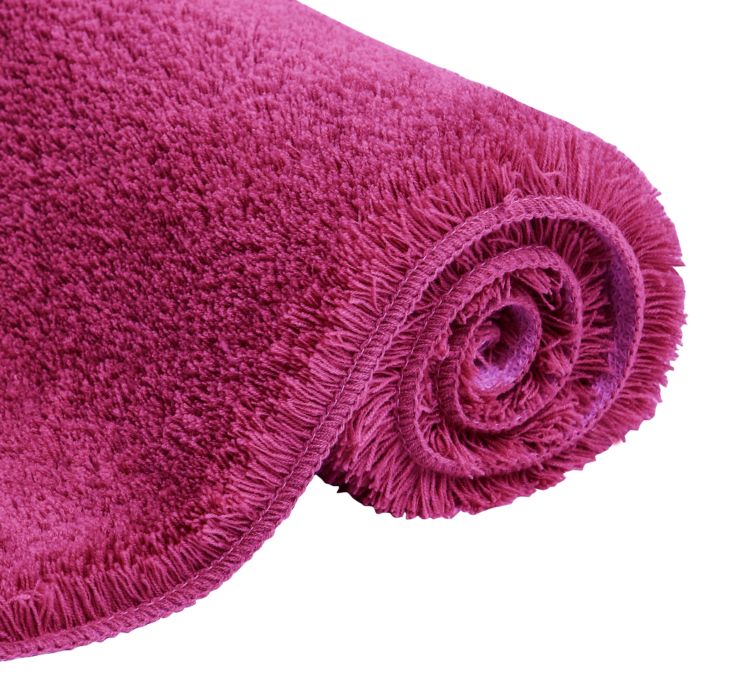 my home Badematte »Merida, Badvorleger, Badezimmer Teppich«, rutschhemmend beschichtet, fussbodenheizungsgeeignet-schnell trocknend-strapazierfähig, Badteppich, Uni Farben, rechteckig, rund & als 2-tlg. Set erhältlich