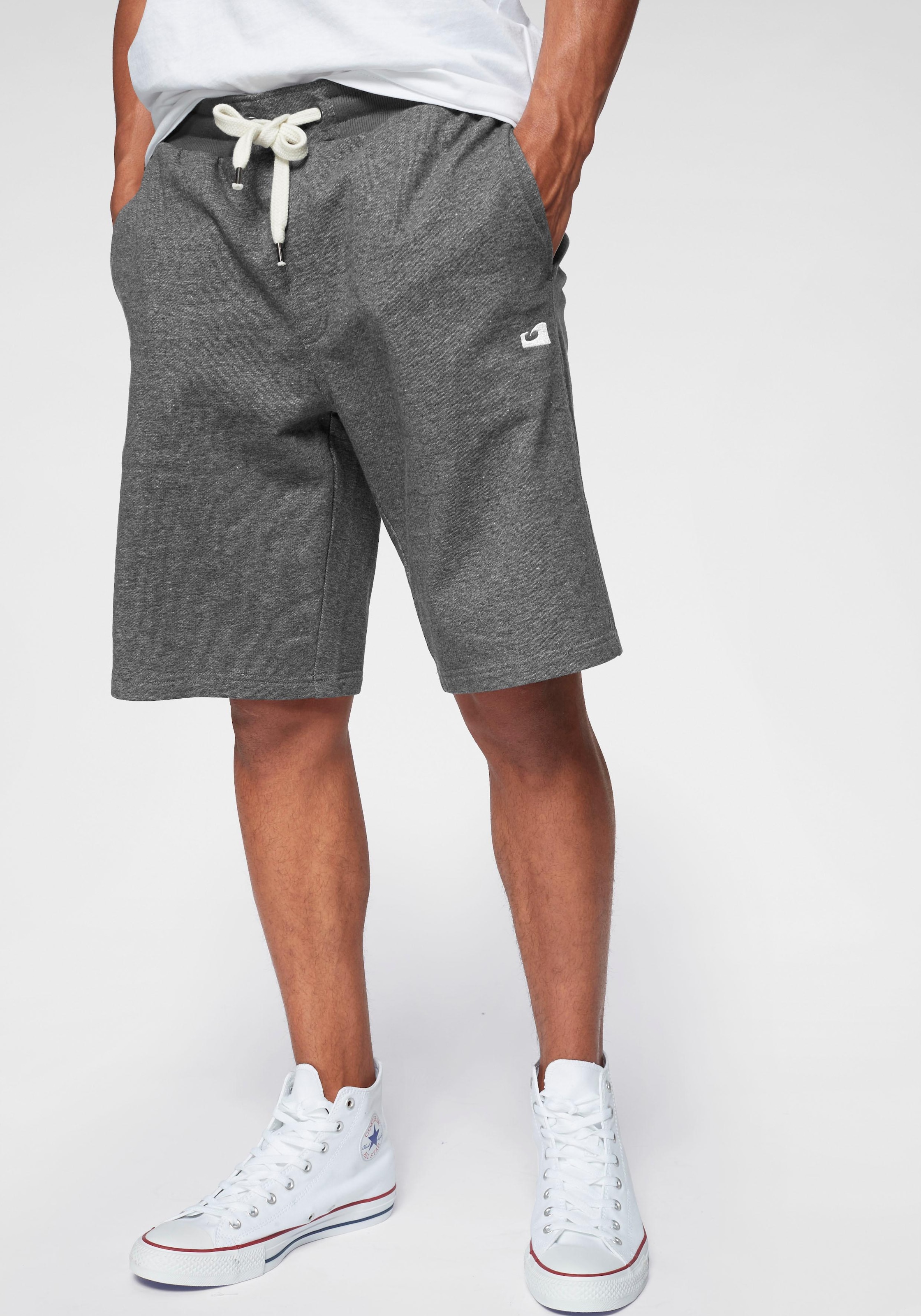 Sweatshorts »Athleisure Sweat Shorts - Relax Fit«, Elastischer Hosenbund mit Kordelzug