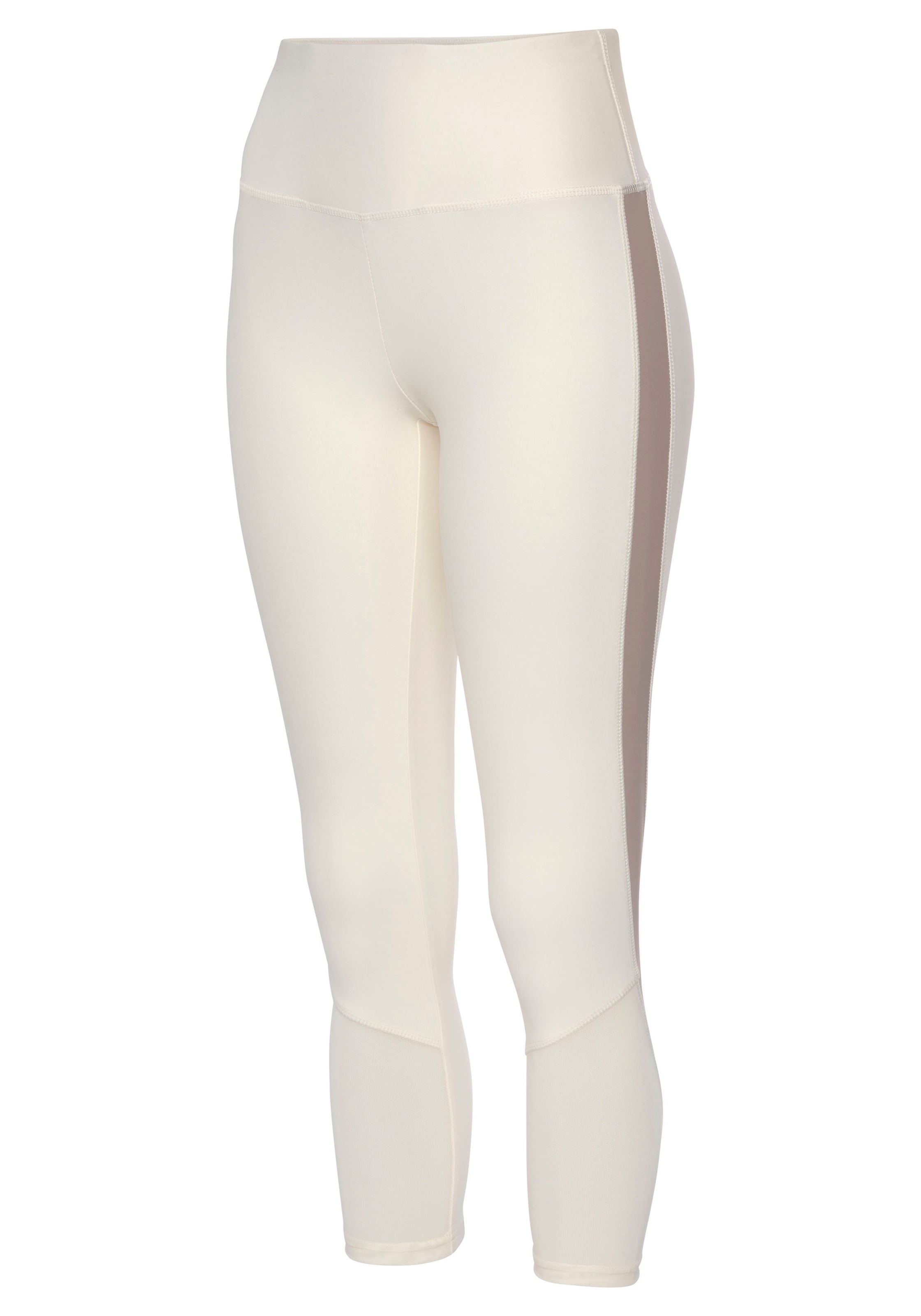 LASCANA ACTIVE 7/8-Leggings, mit Netzeinsätzen