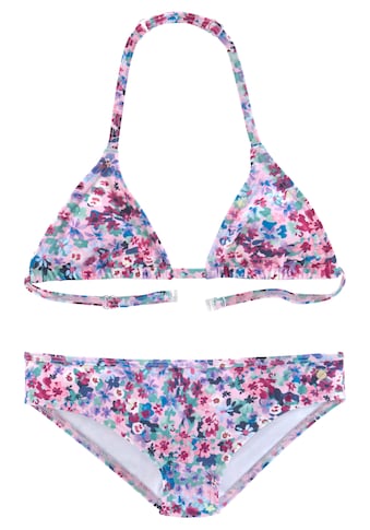 s.Oliver Triangel-Bikini, mit sommerlichem Blumendruck kaufen