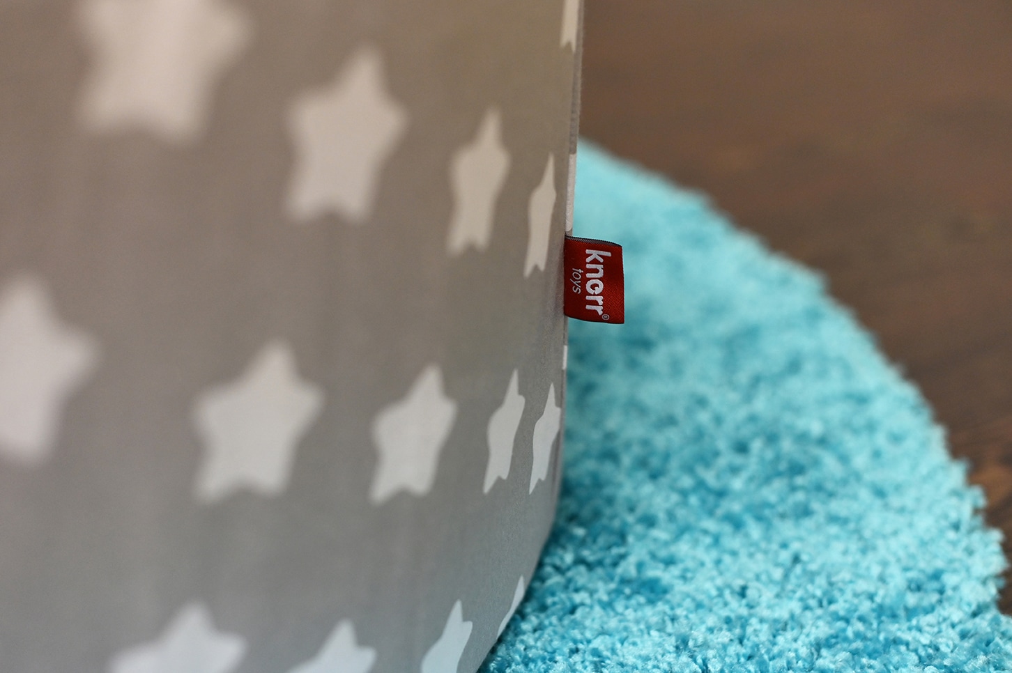Knorrtoys® Bällebad »Soft, Grey White Stars«, mit 300 Bällen creme/Grey/rose; Made in Europe