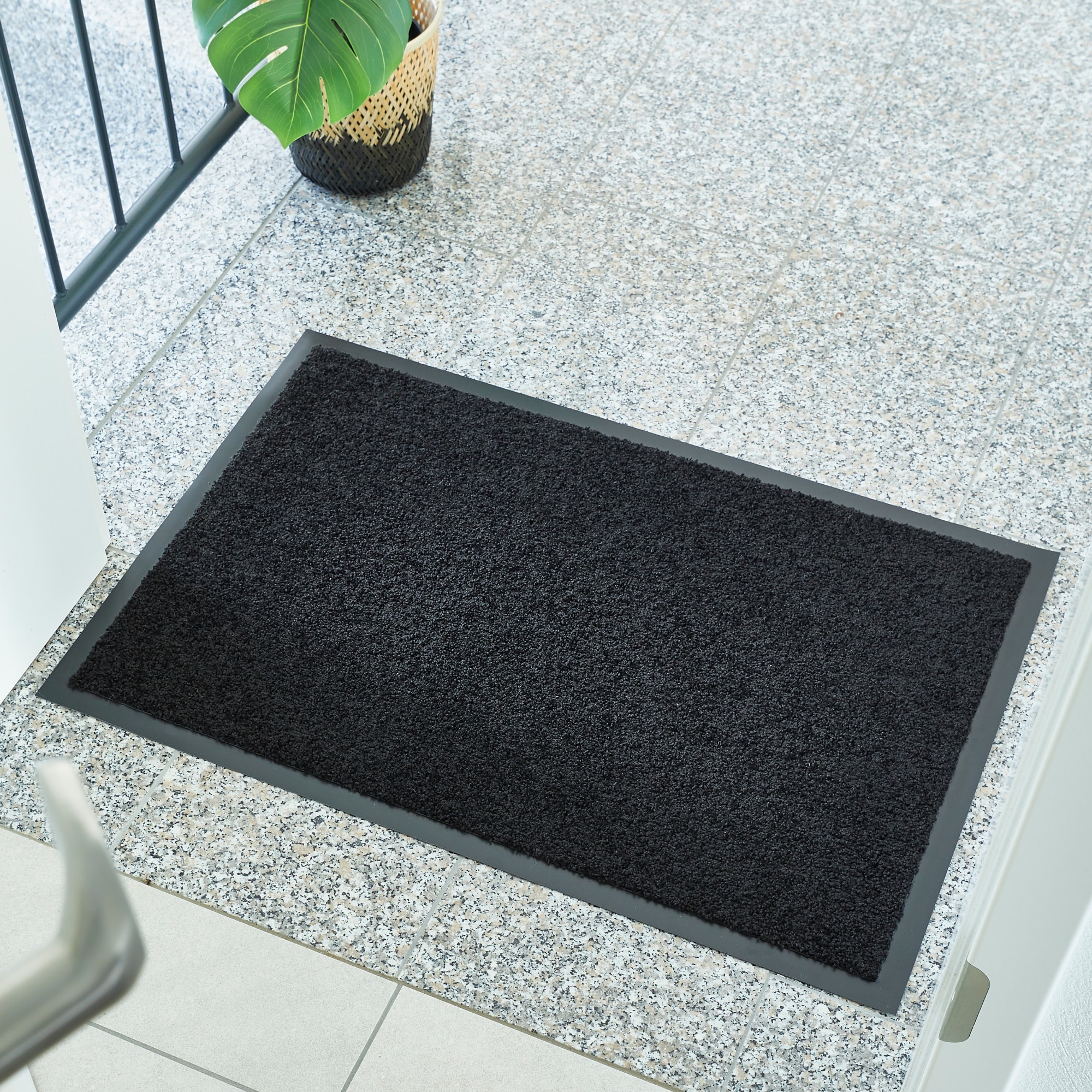 Andiamo Fussmatte »Verdi, Made in Netherlands«, rechteckig, 6 mm Höhe, Schmutzfangmatte, auch für überdachten Aussenbereich geeignet, waschbar