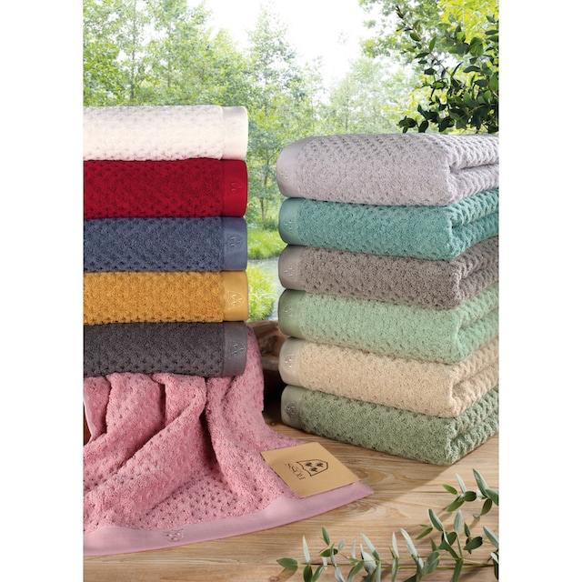 ✵ ROSS Handtücher »Harmony«, (2 St.), 100 % Baumwolle online entdecken |  Jelmoli-Versand