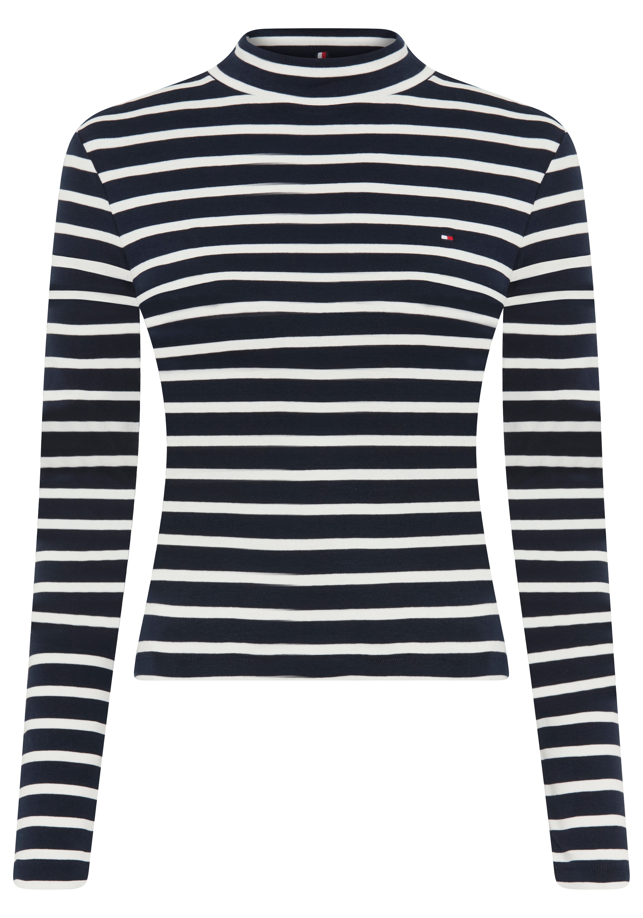Tommy Hilfiger Langarmshirt »SLIM CODY MOCK-NK LS«