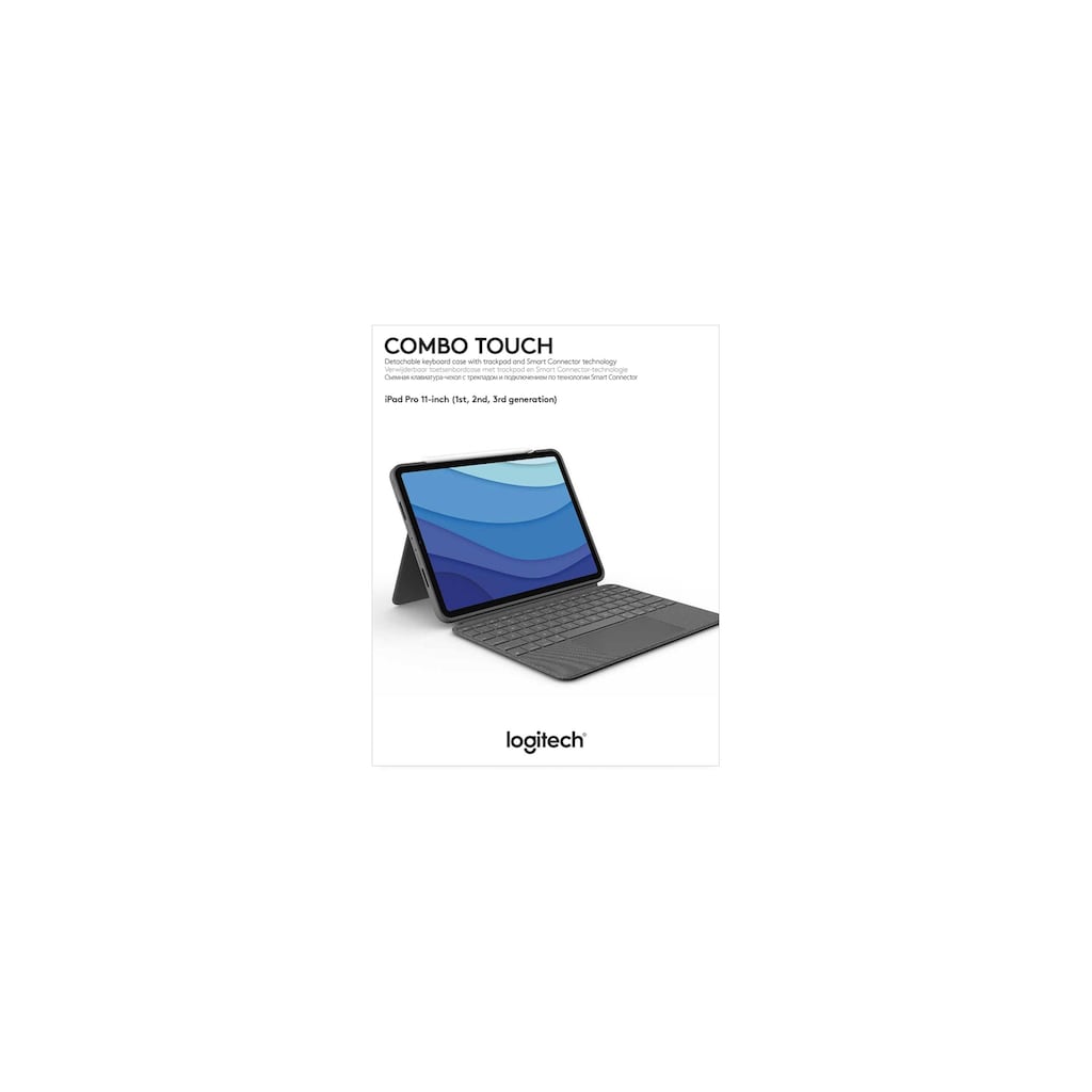 Logitech Tablet-Hülle »Tastatur Cover Comb«, iPad Pro 11" (1. & 2. Generation)-iPad Pro 11" (3. Generation)