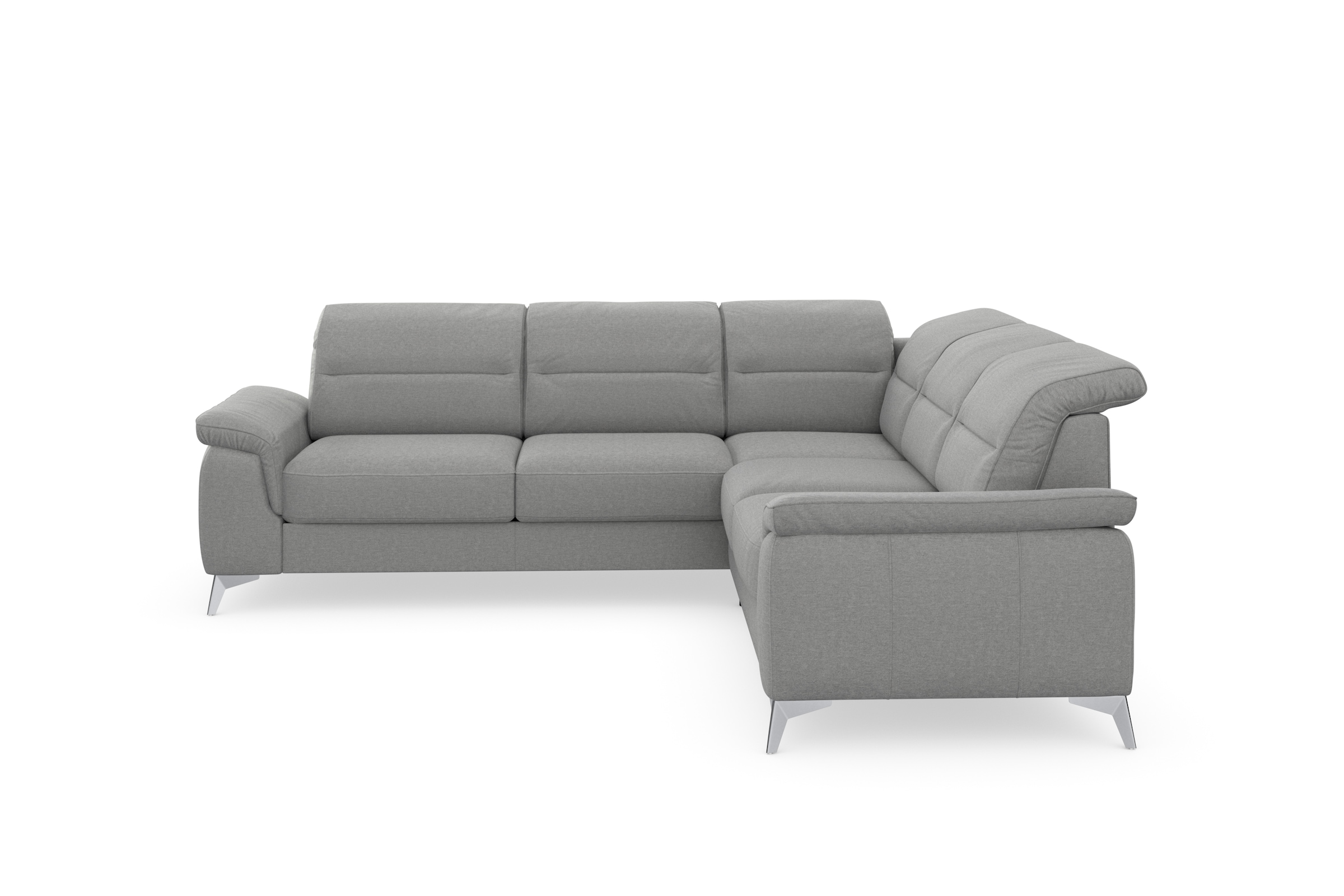 sit&more Ecksofa »Sinatra L-Form«, optional mit Kopfteilverstellung und Armteilfunktion