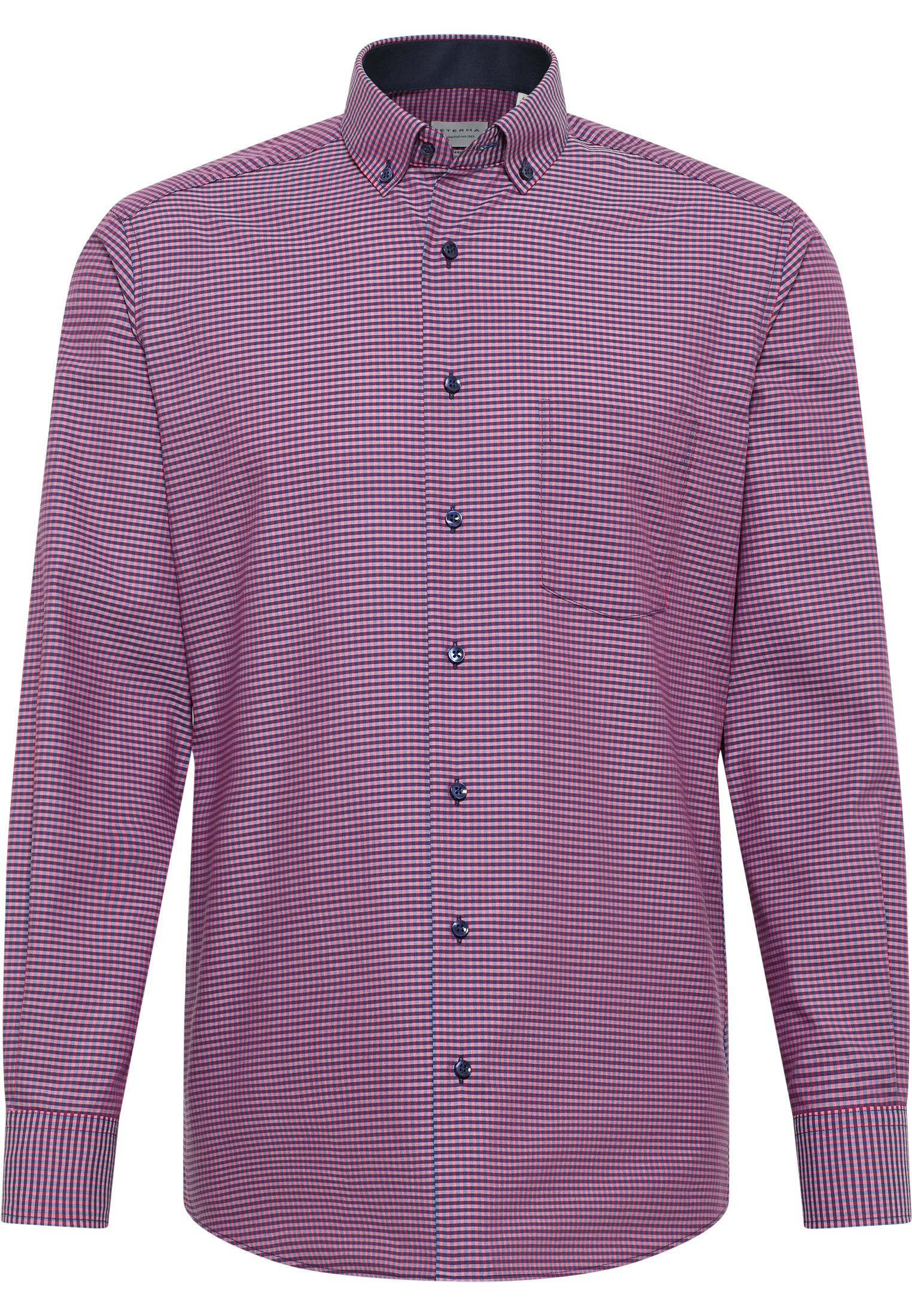 Eterna Langarmhemd »MODERN FIT«, NON IRON (bügelfrei)
